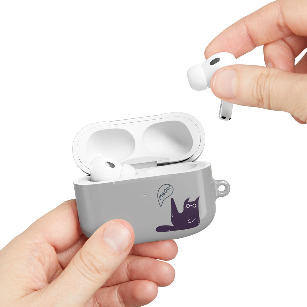 AirPods case with a Meowing Cat Kawaii