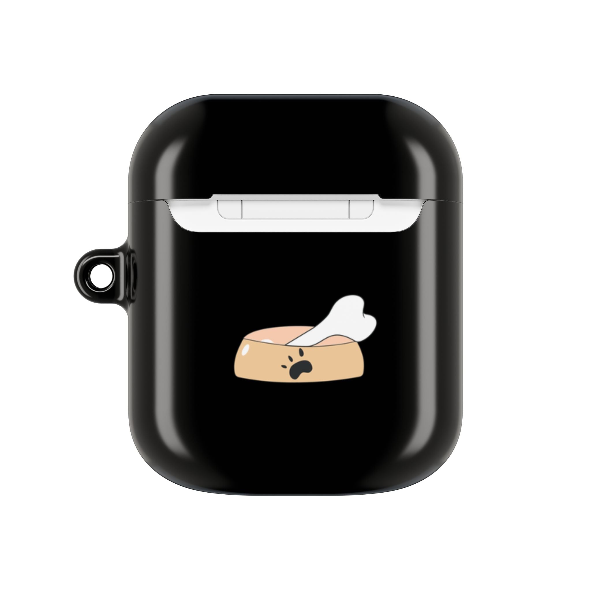 Cute French Bulldog AirPod Case - Black Protective Case