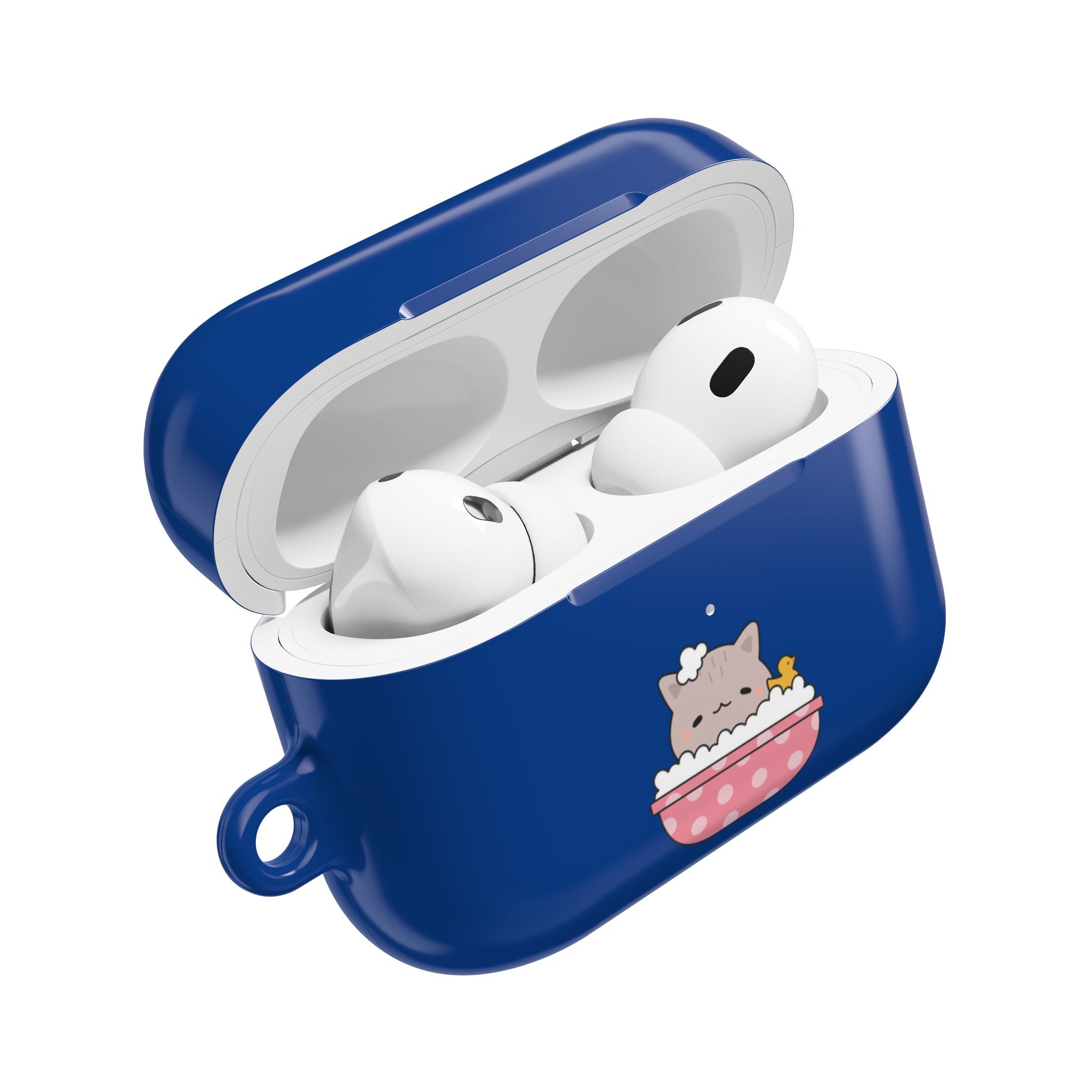 Cute Cat & Rubber Duck Bath AirPods Protective Case