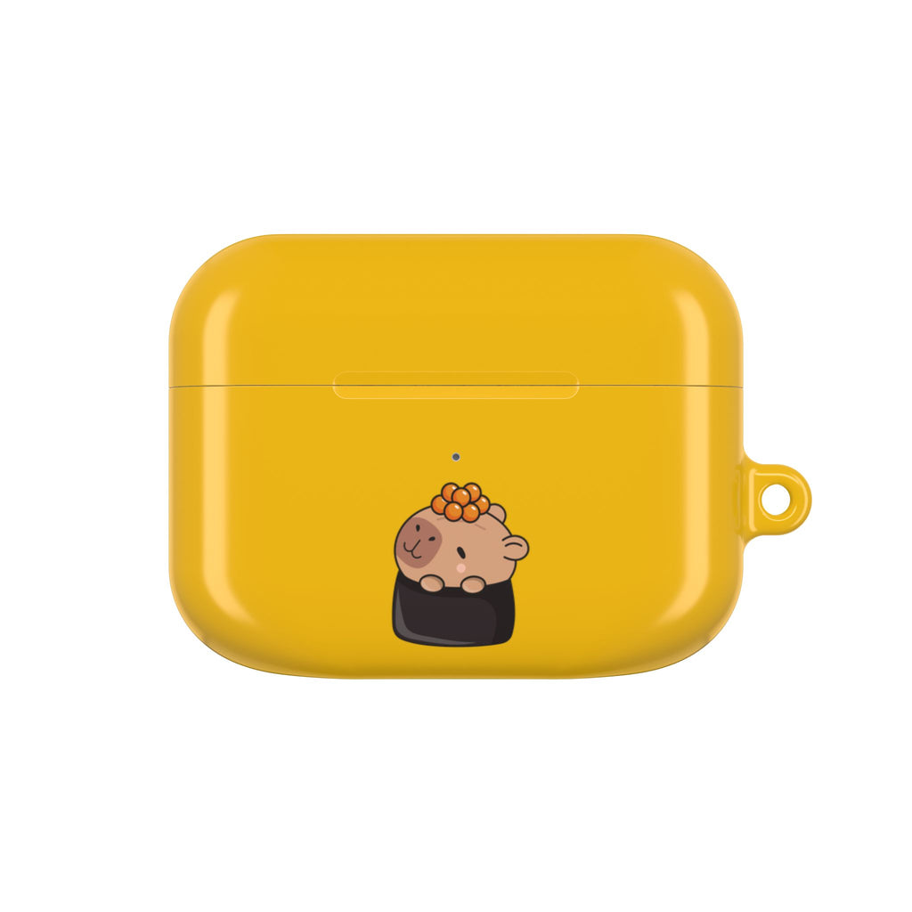 Cute Capybara and Oranges AirPods Case