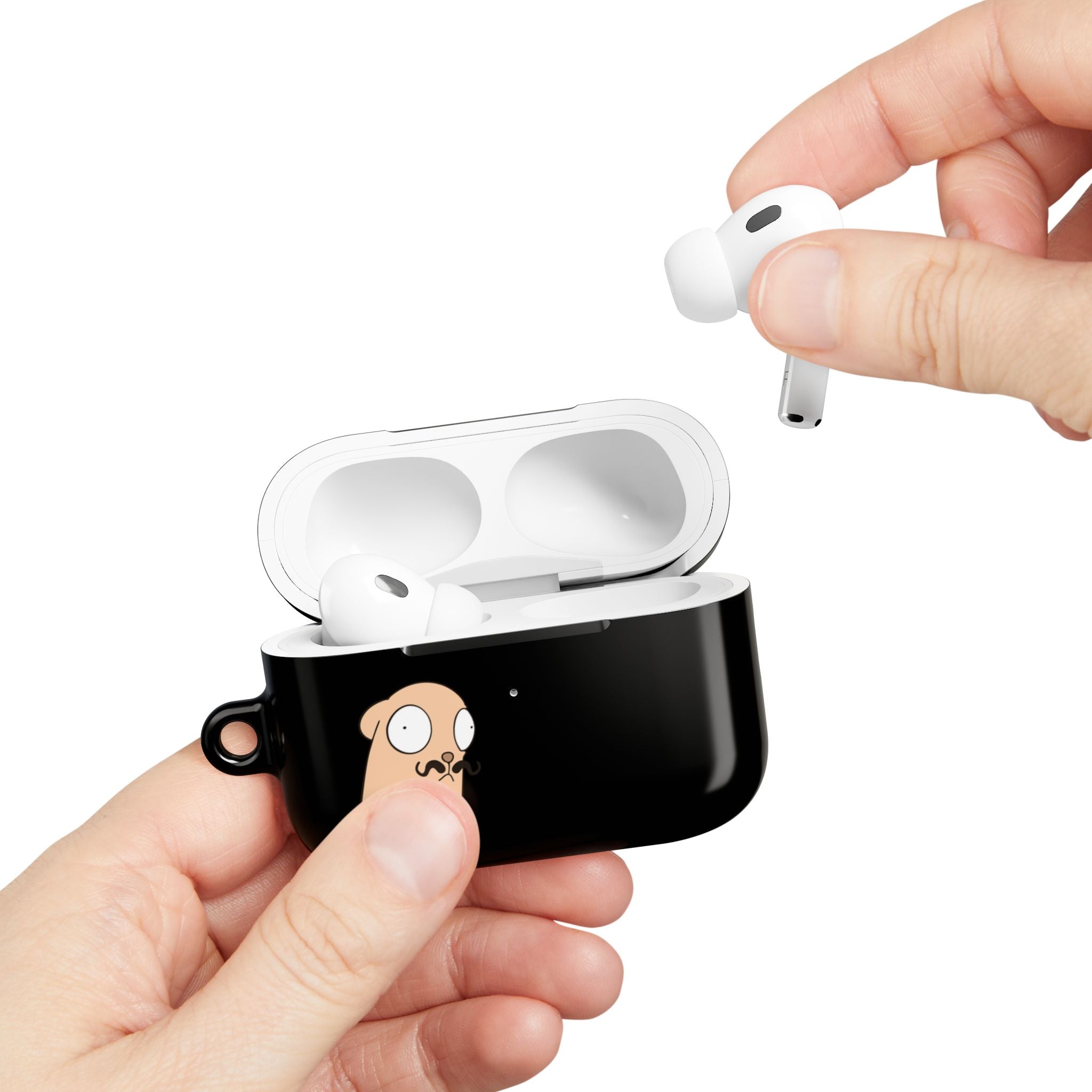 Monster Puppy Black AirPods Case