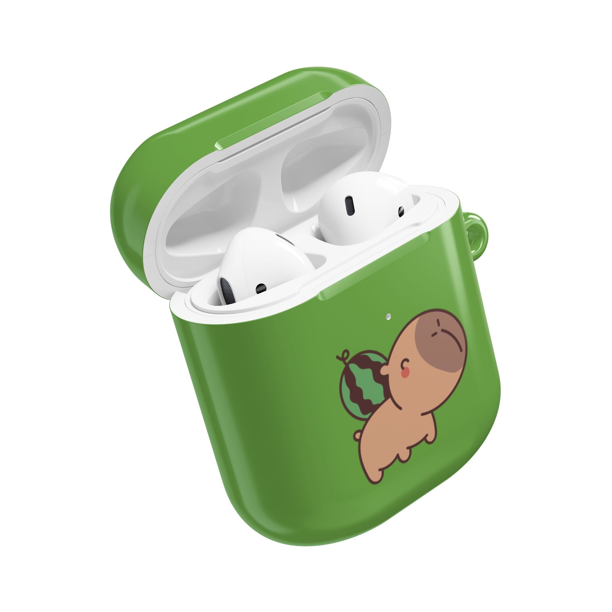 Capybara and Watermelons AirPods Case