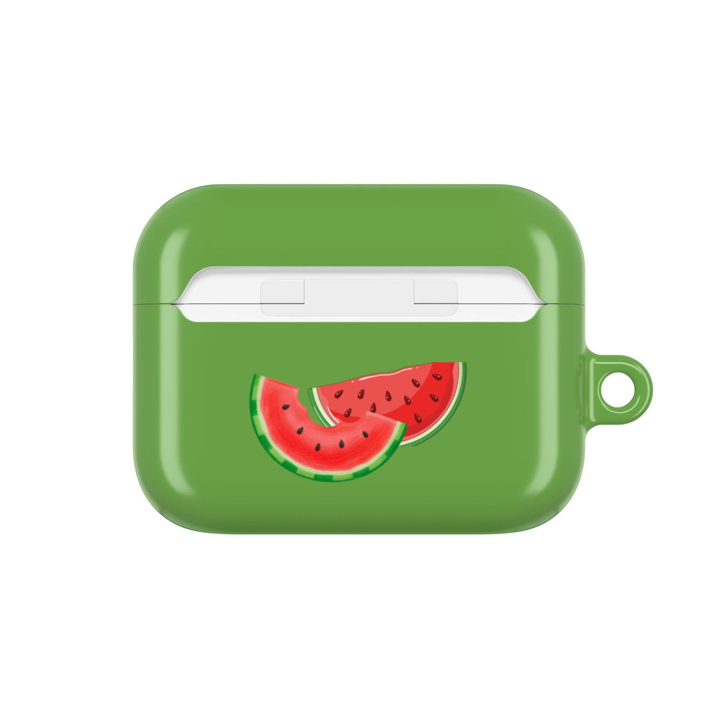 Capybara and Watermelons AirPods Case