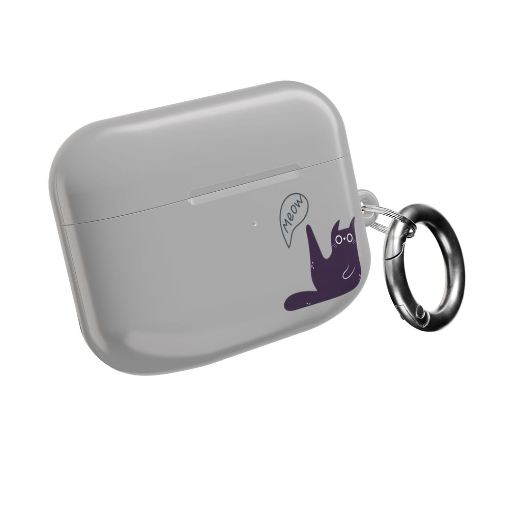 AirPods case with a Meowing Cat Kawaii