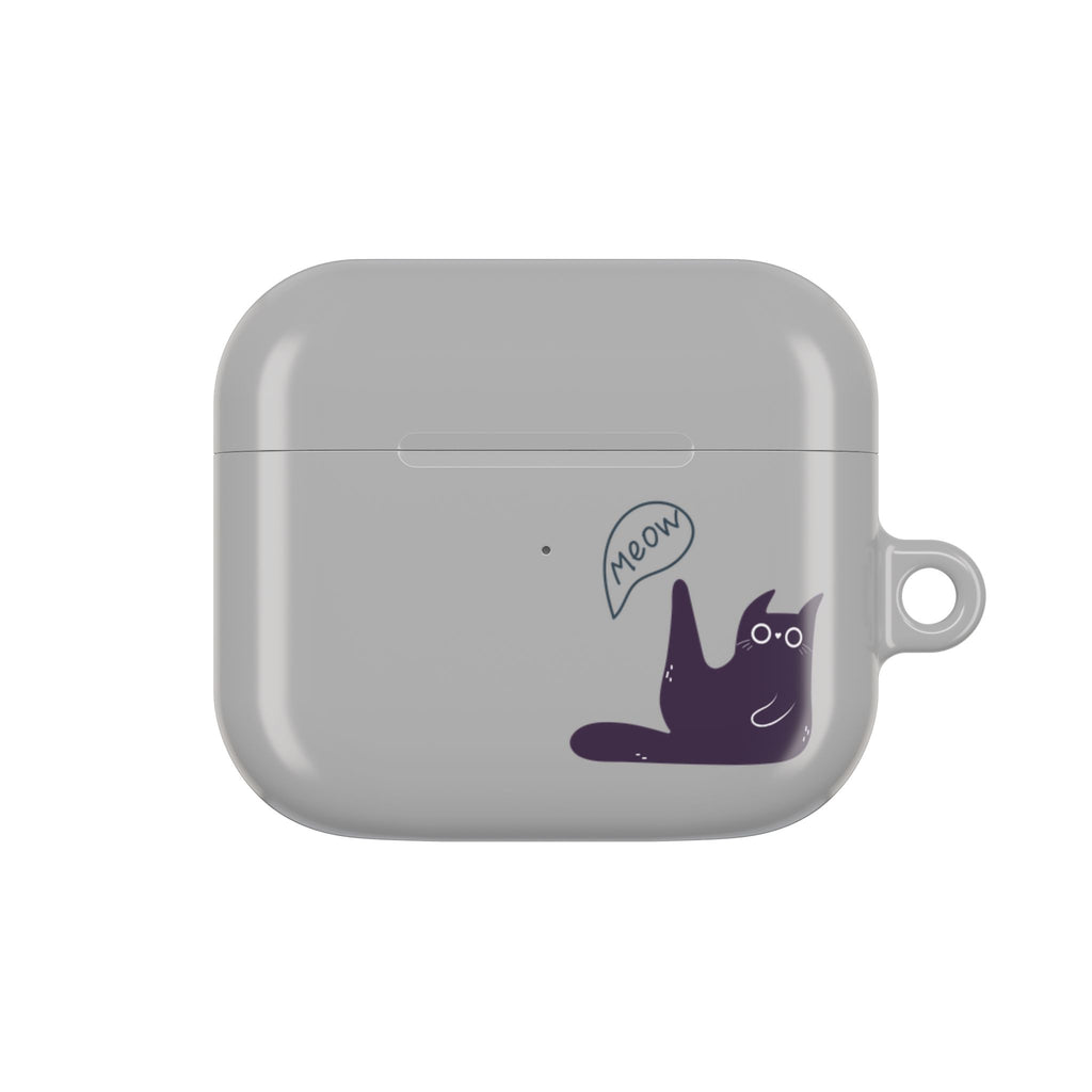 AirPods case with a Meowing Cat Kawaii