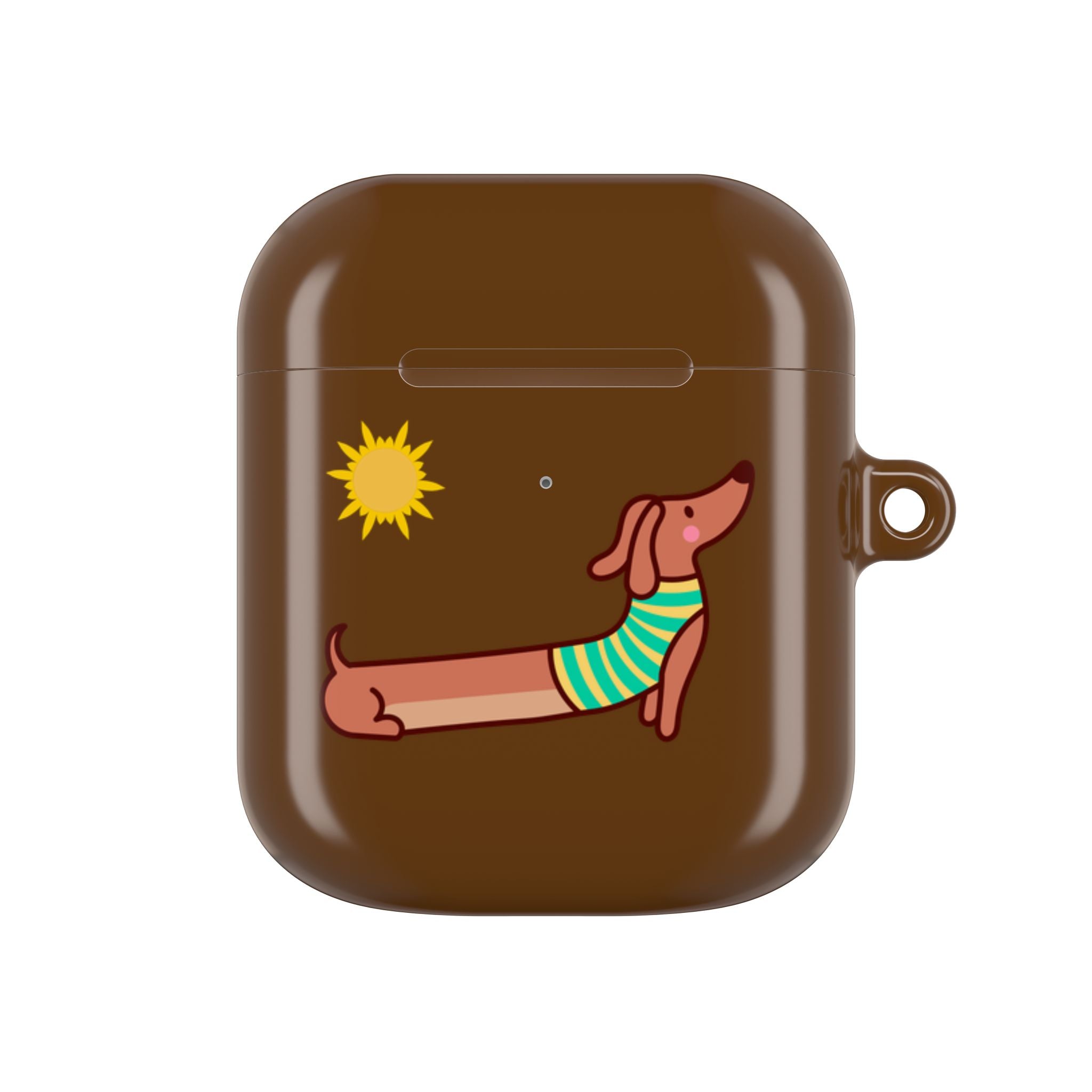 Dachshund 'Relax' AirPod Case - Cute Summer Dog Protective Cover