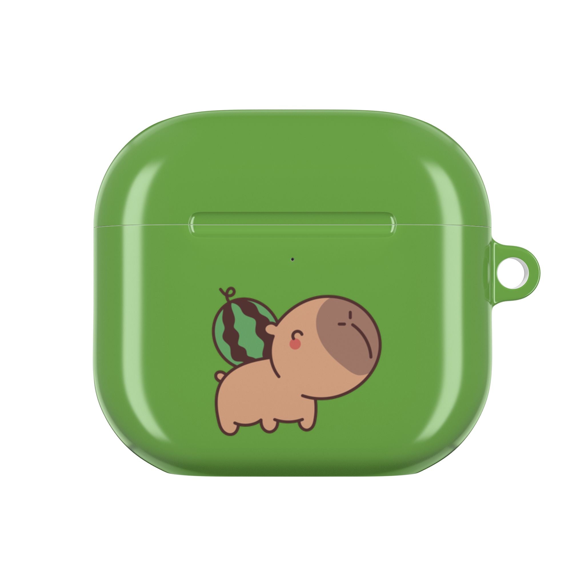 Capybara and Watermelons AirPods Case