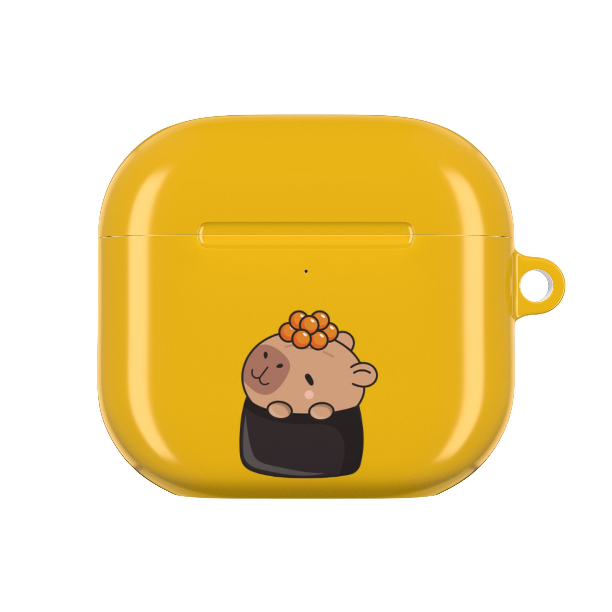 Cute Capybara and Oranges AirPods Case