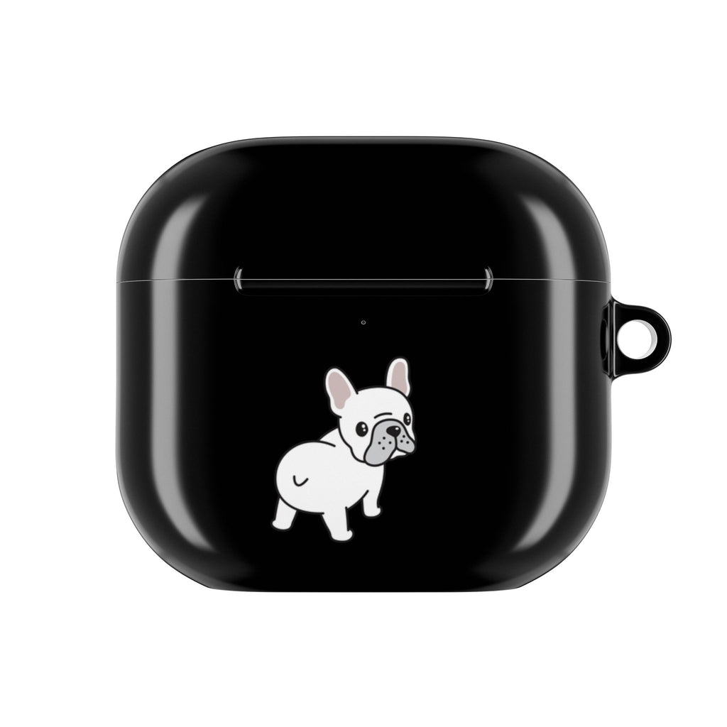 Cute French Bulldog AirPod Case - Black Protective Case