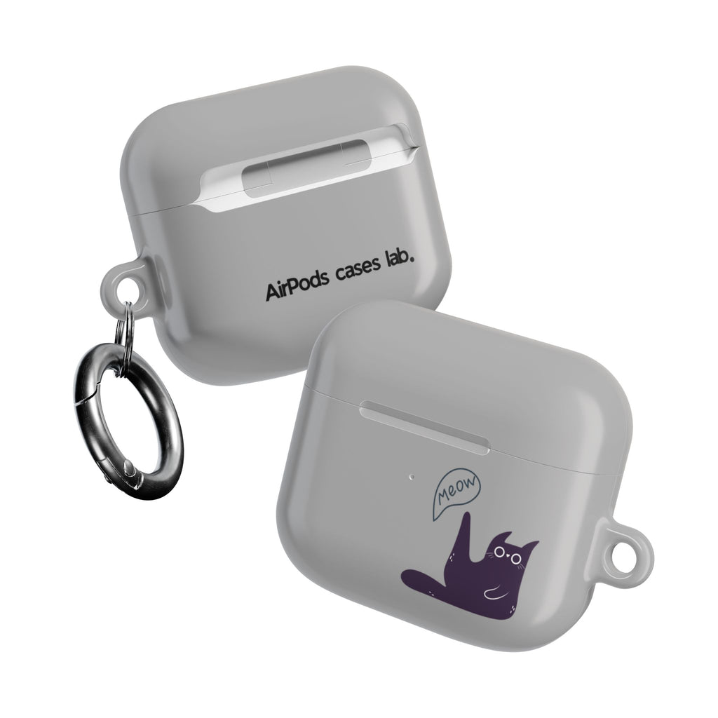 AirPods case with a Meowing Cat Kawaii