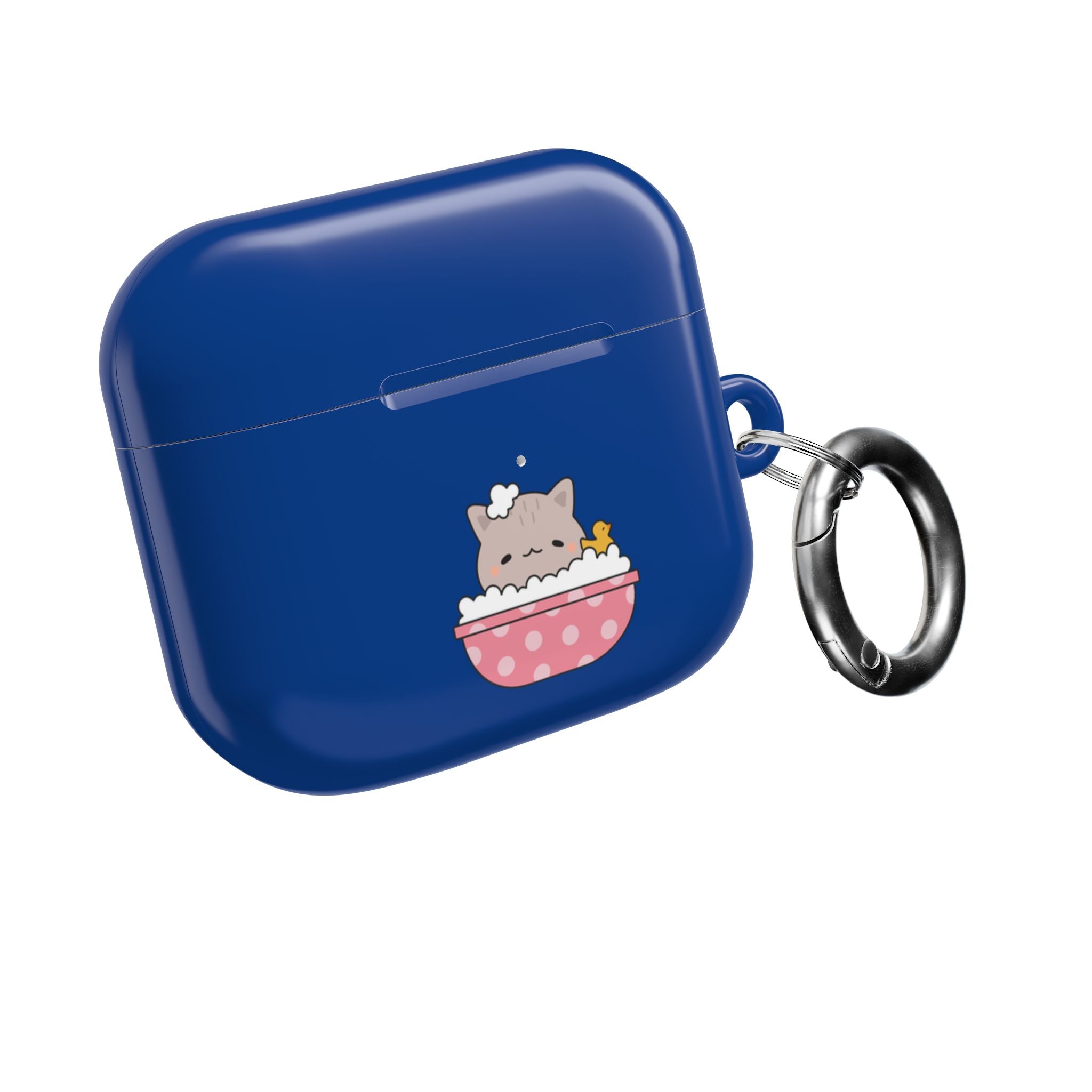 Cute Cat & Rubber Duck Bath AirPods Protective Case