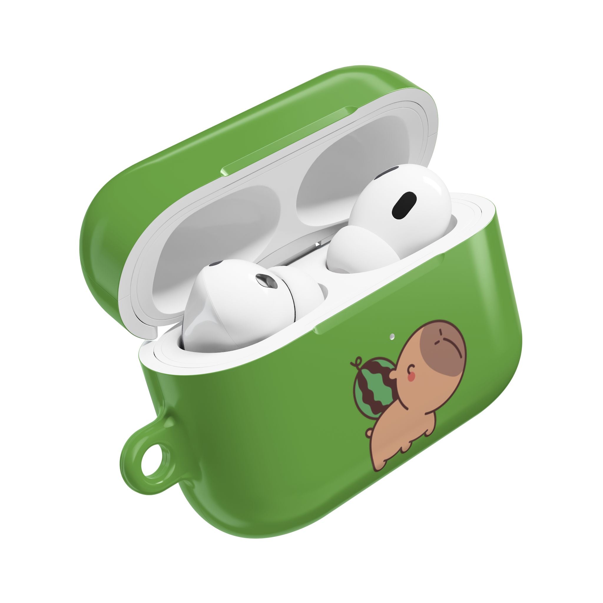 Capybara and Watermelons AirPods Case