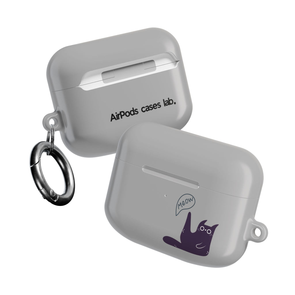 AirPods case with a Meowing Cat Kawaii