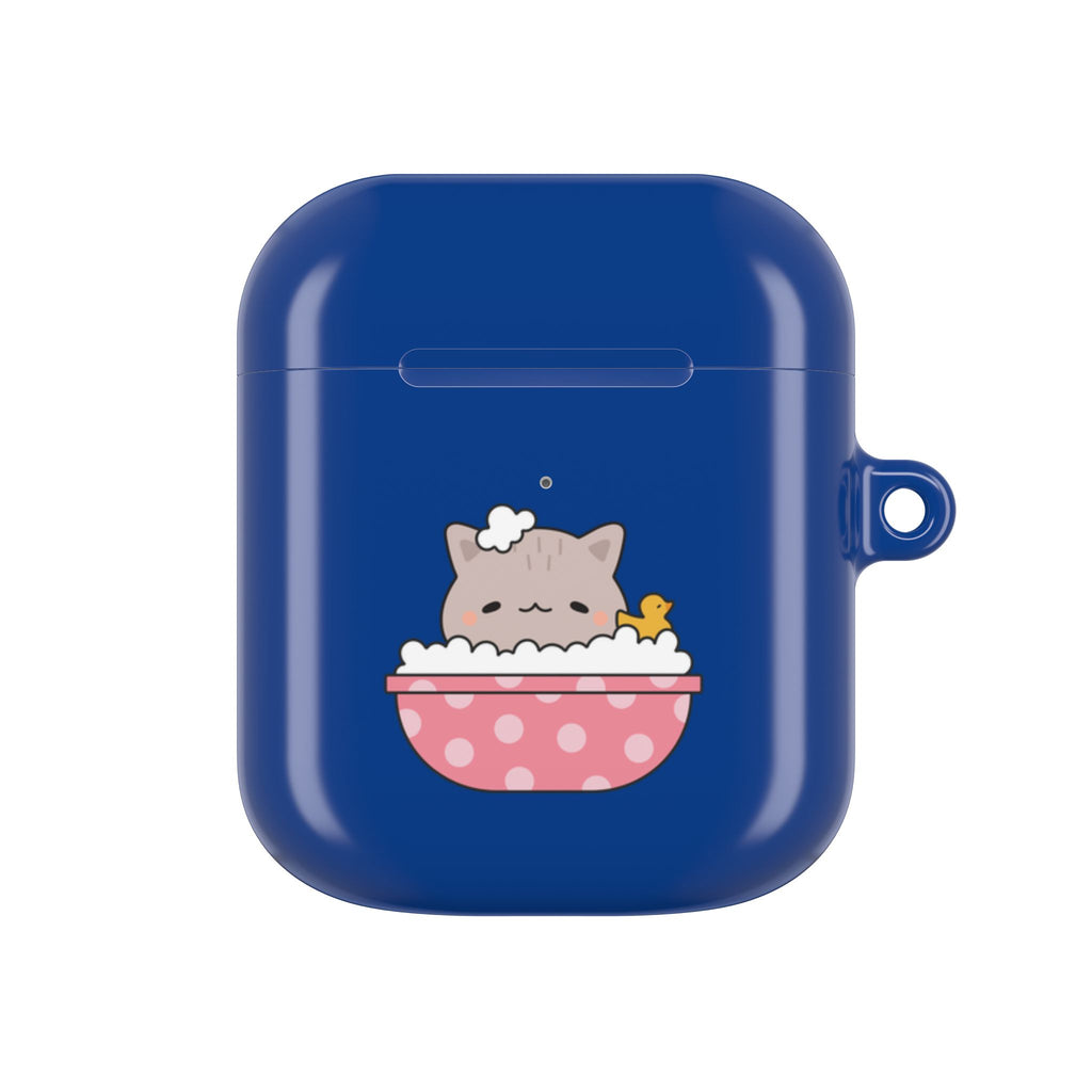 Cute Cat & Rubber Duck Bath AirPods Protective Case