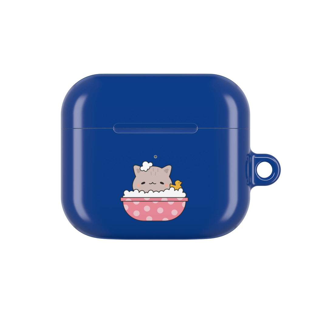 Cute Cat & Rubber Duck Bath AirPods Protective Case