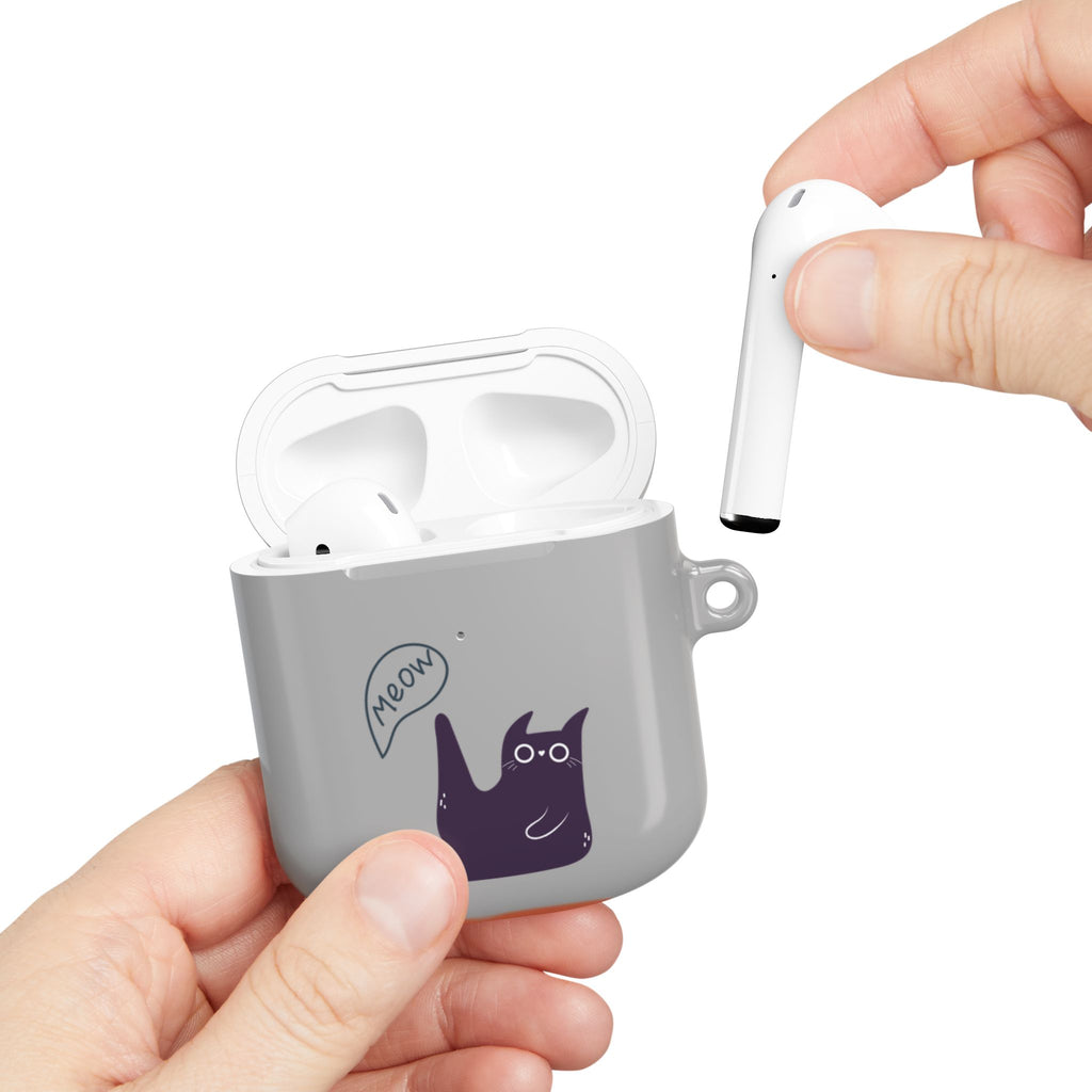 AirPods case with a Meowing Cat Kawaii