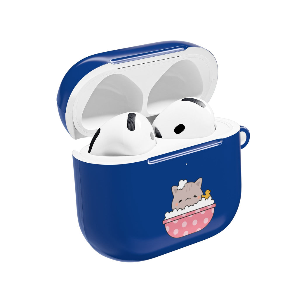 Cute Cat & Rubber Duck Bath AirPods Protective Case