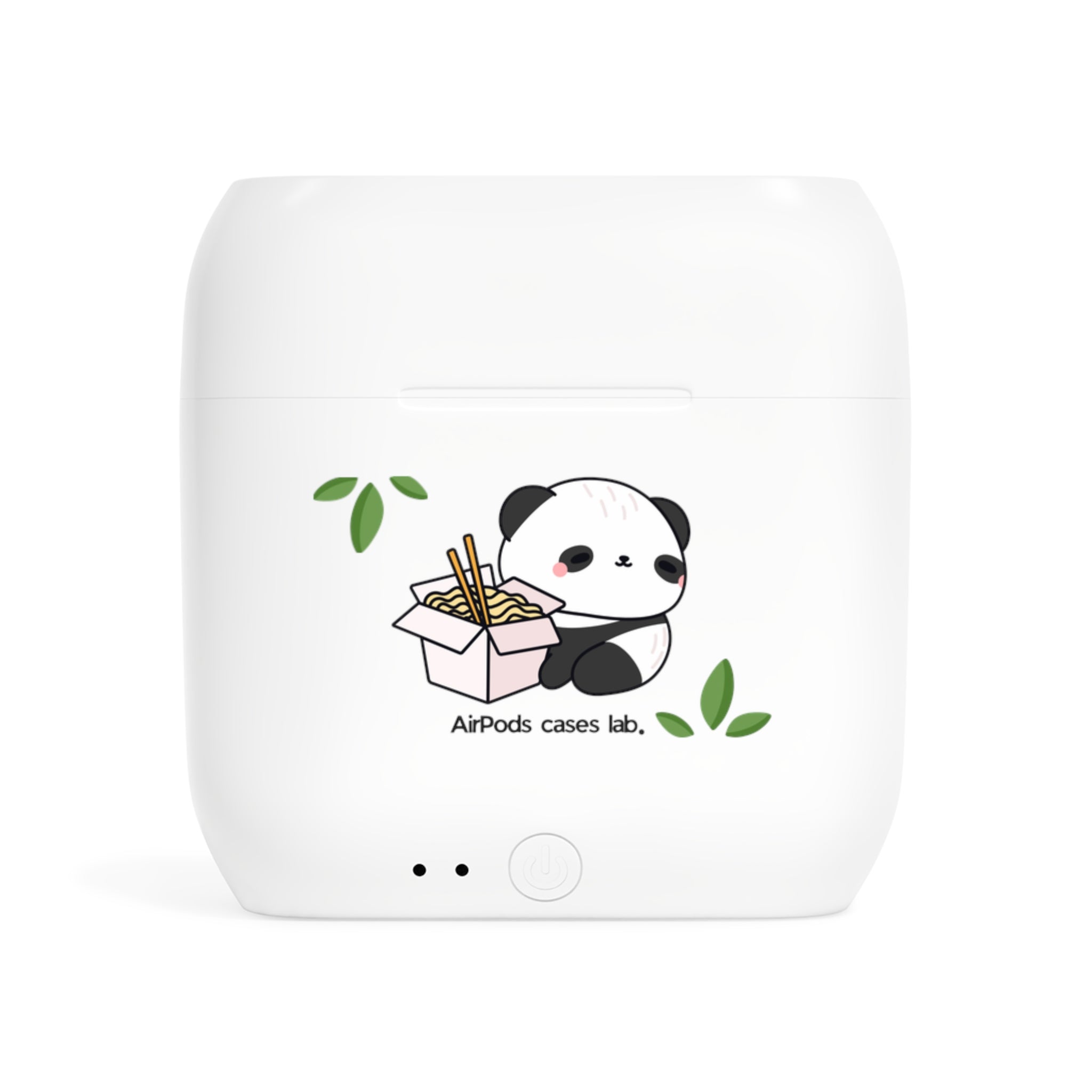 Panda Print Wireless Earbuds — Cute Panda Design Bluetooth Earbuds