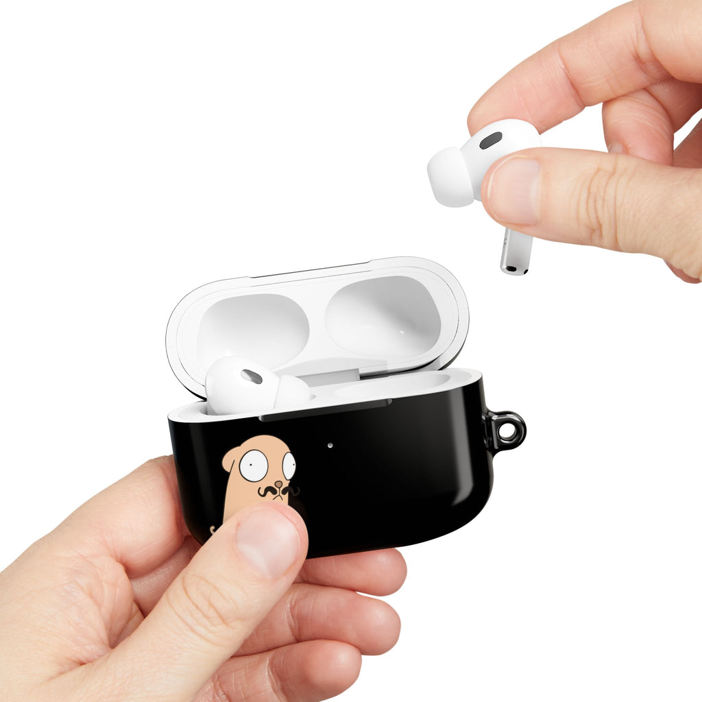 Monster Puppy Black AirPods Case