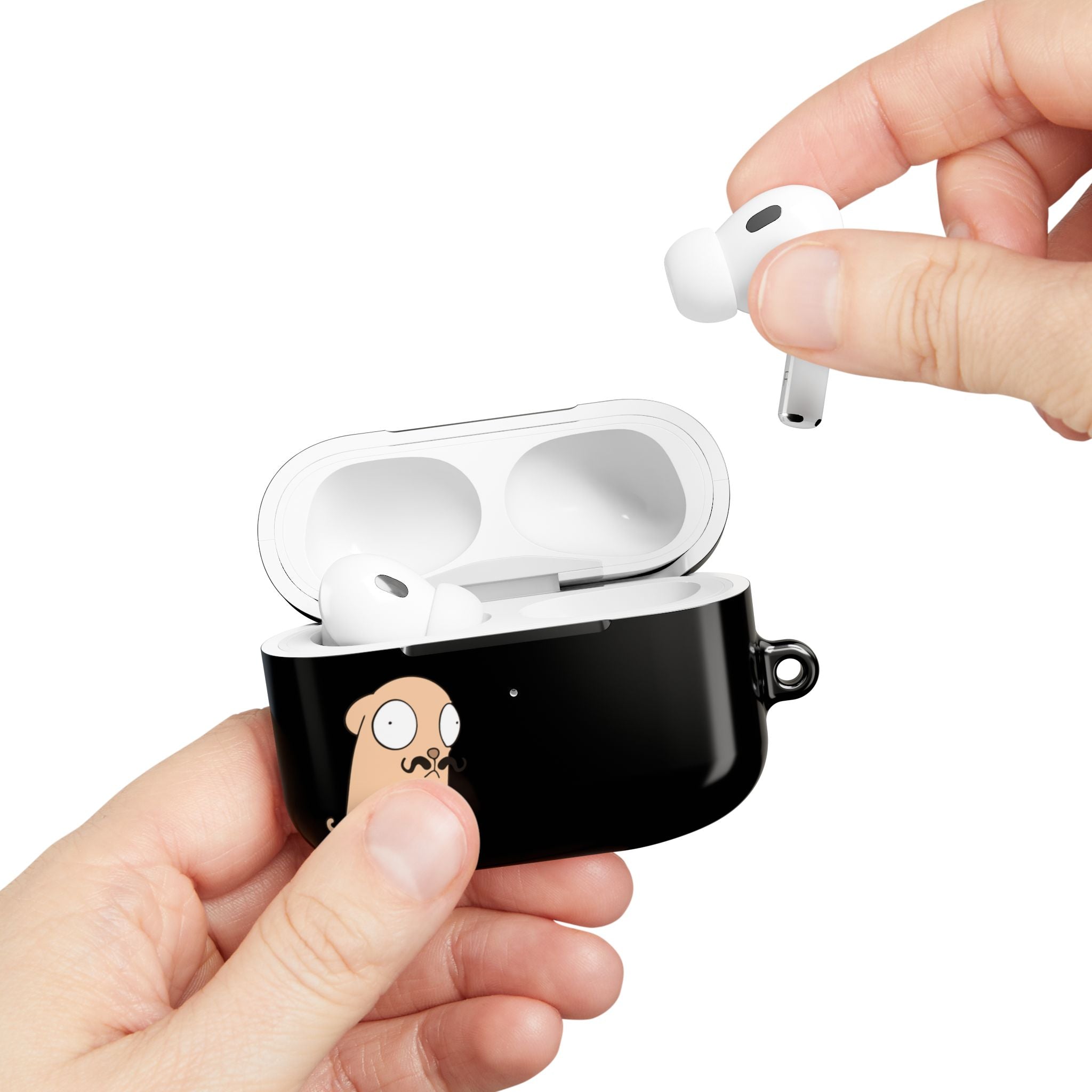 Monster Puppy Black AirPods Case