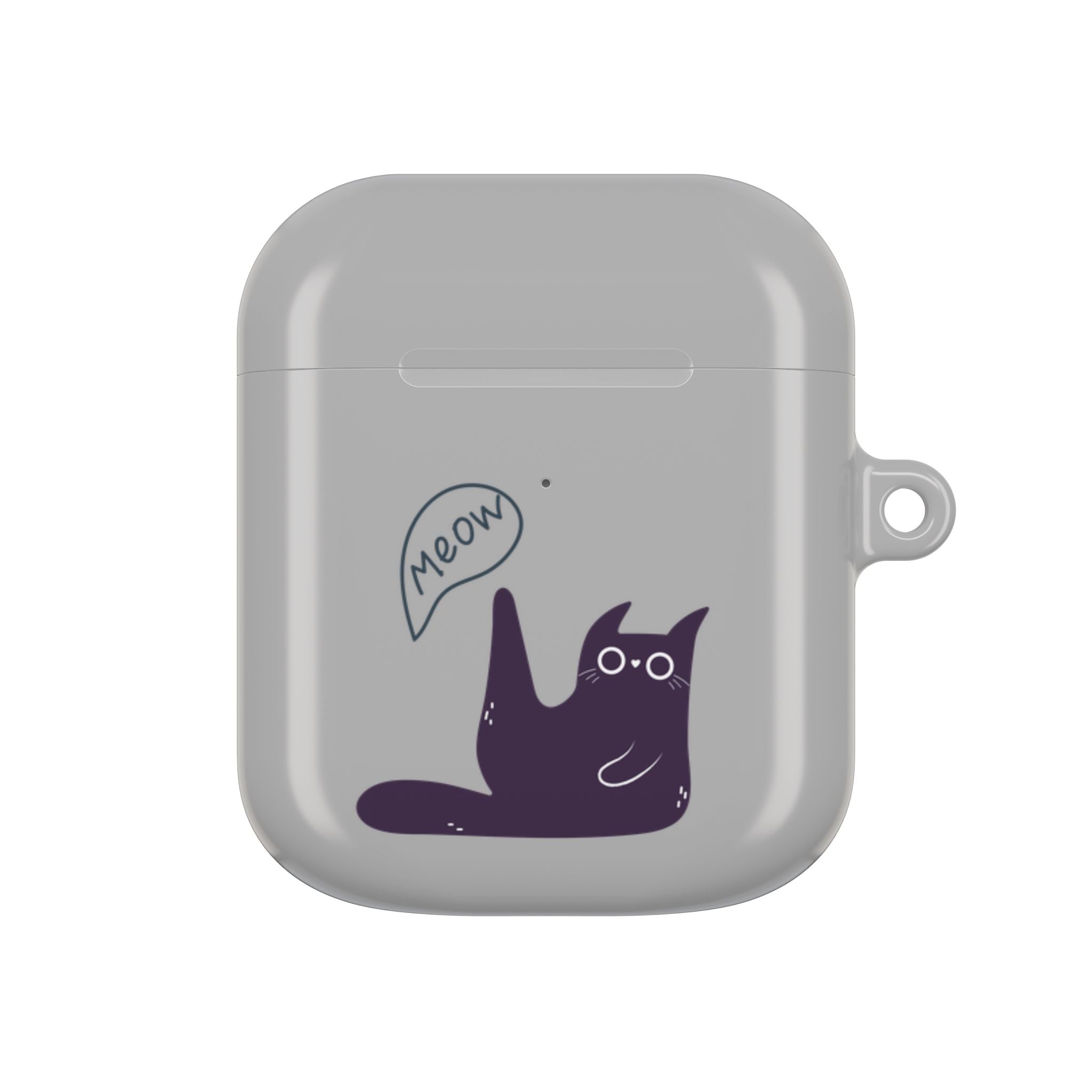 AirPods case with a Meowing Cat Kawaii