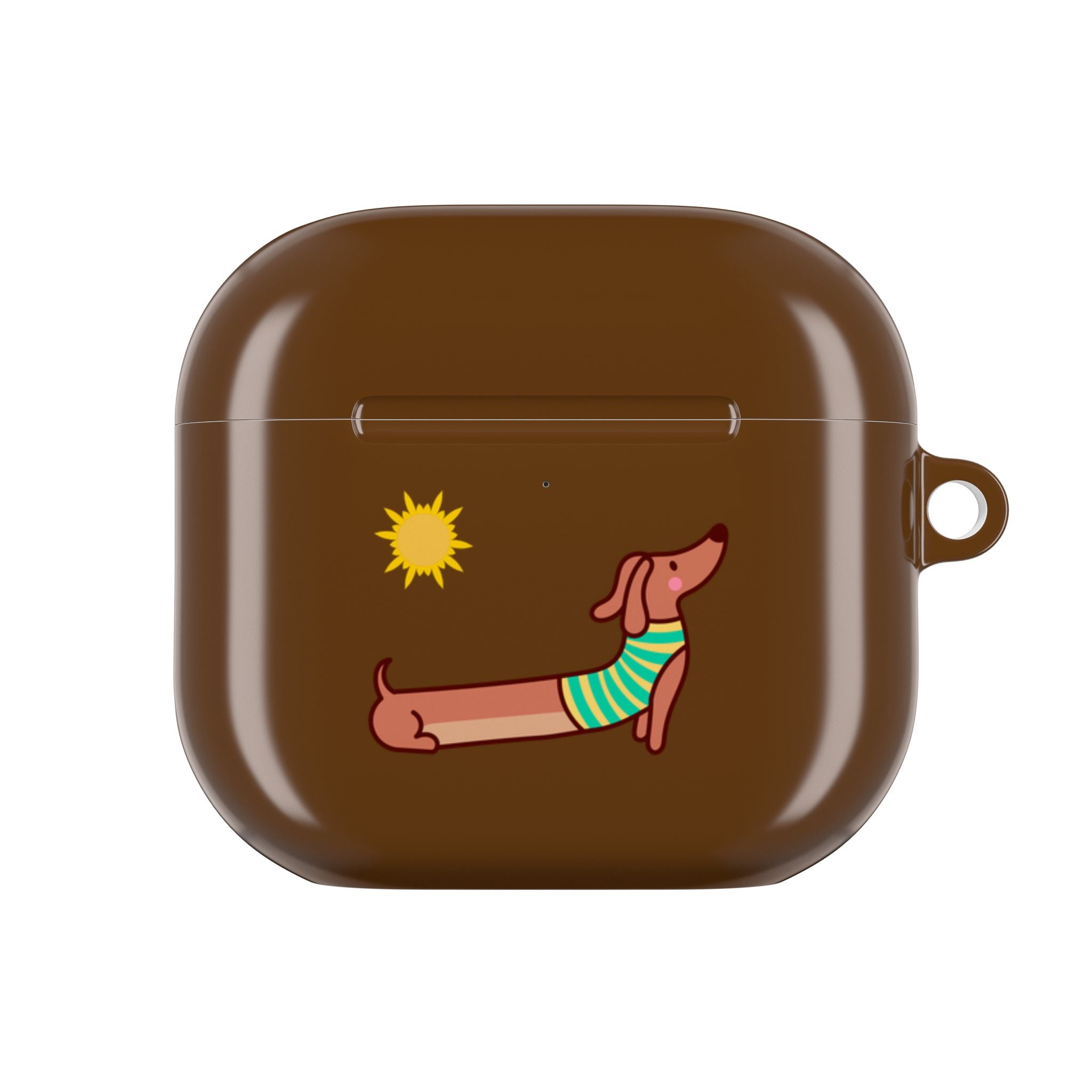 Dachshund 'Relax' AirPod Case - Cute Summer Dog Protective Cover