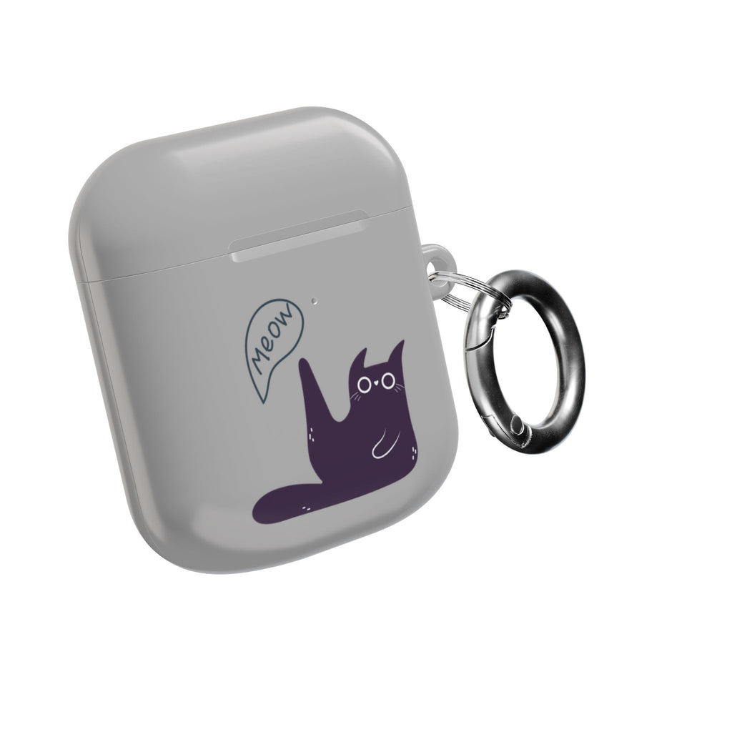 AirPods case with a Meowing Cat Kawaii