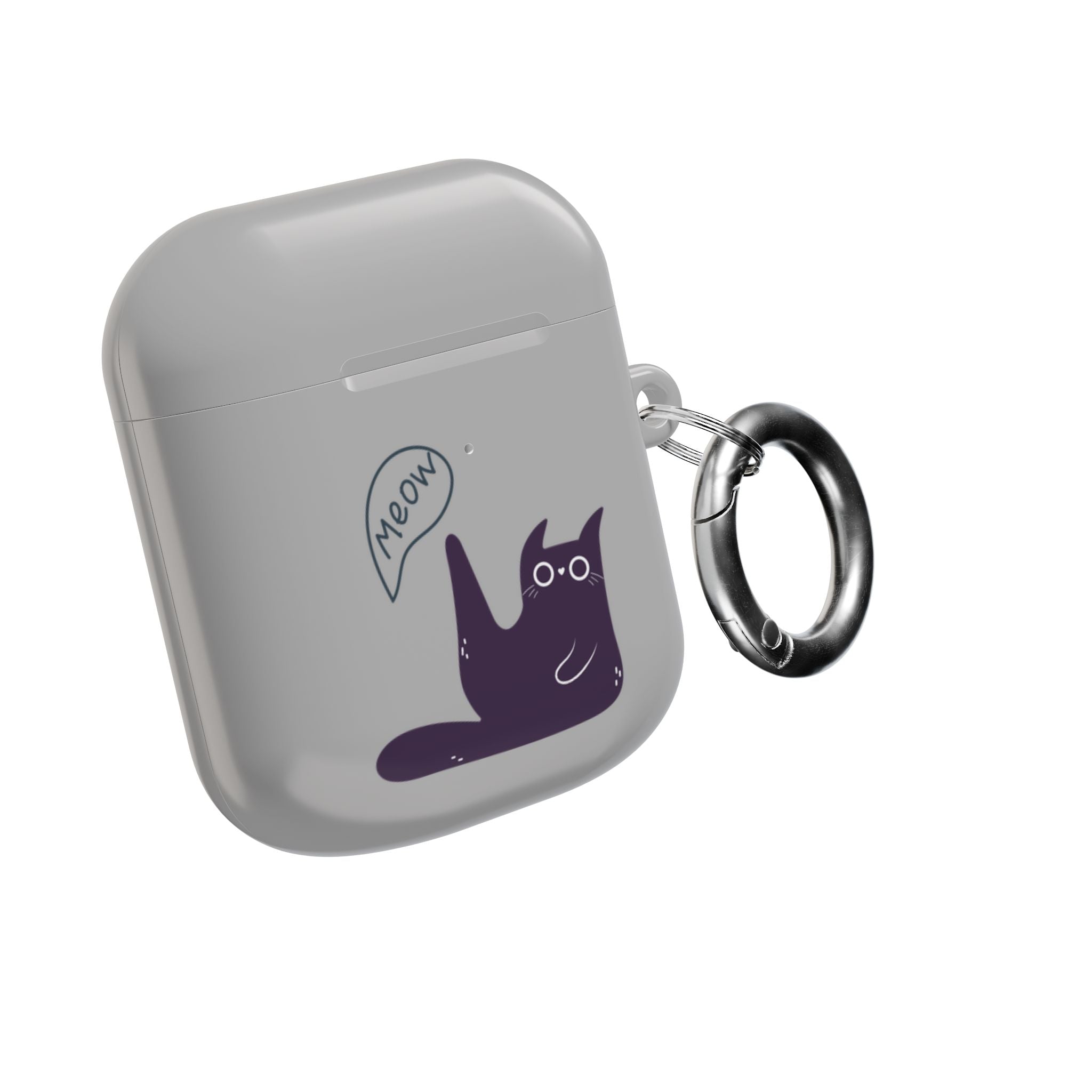 AirPods case with a Meowing Cat Kawaii