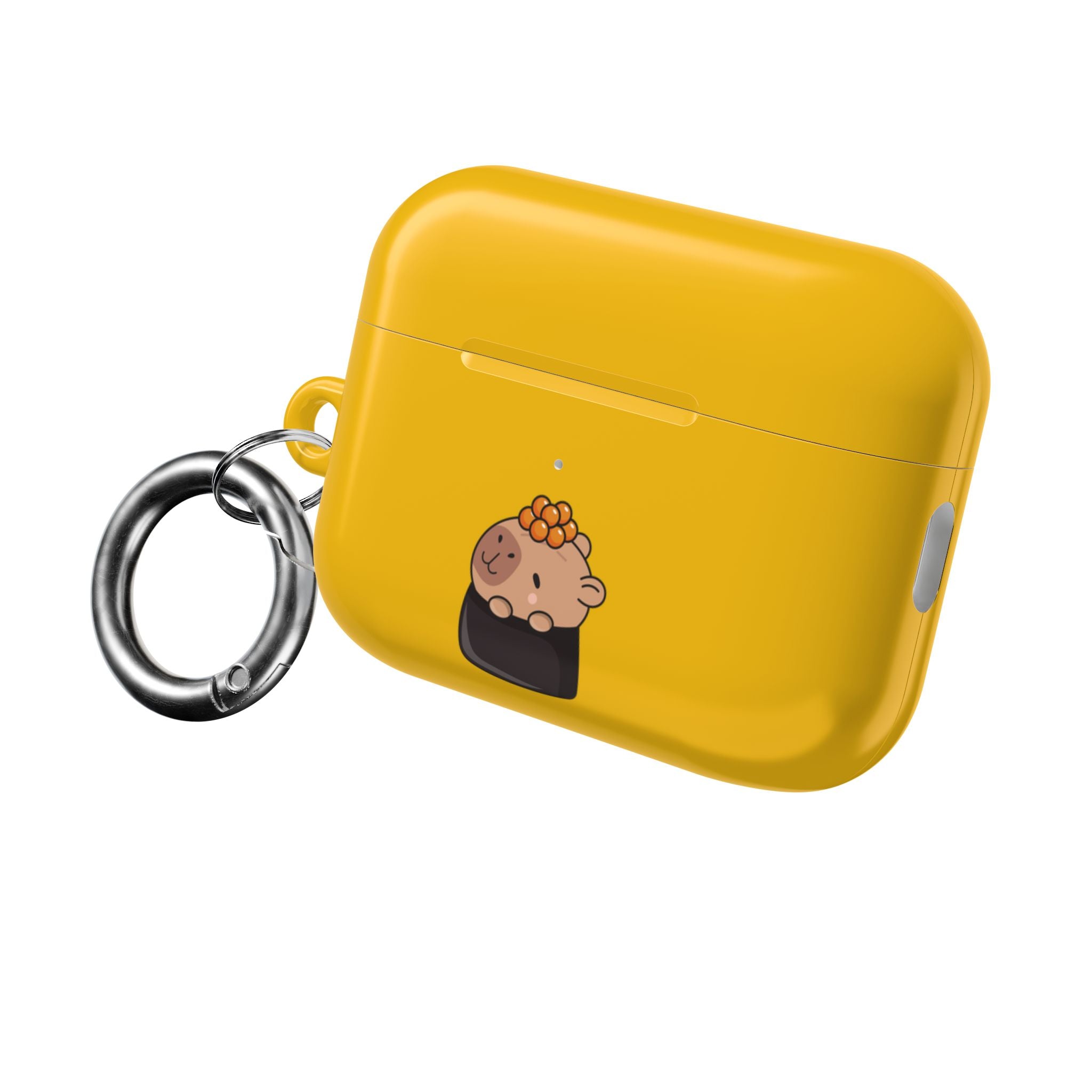 Cute Capybara and Oranges AirPods Case