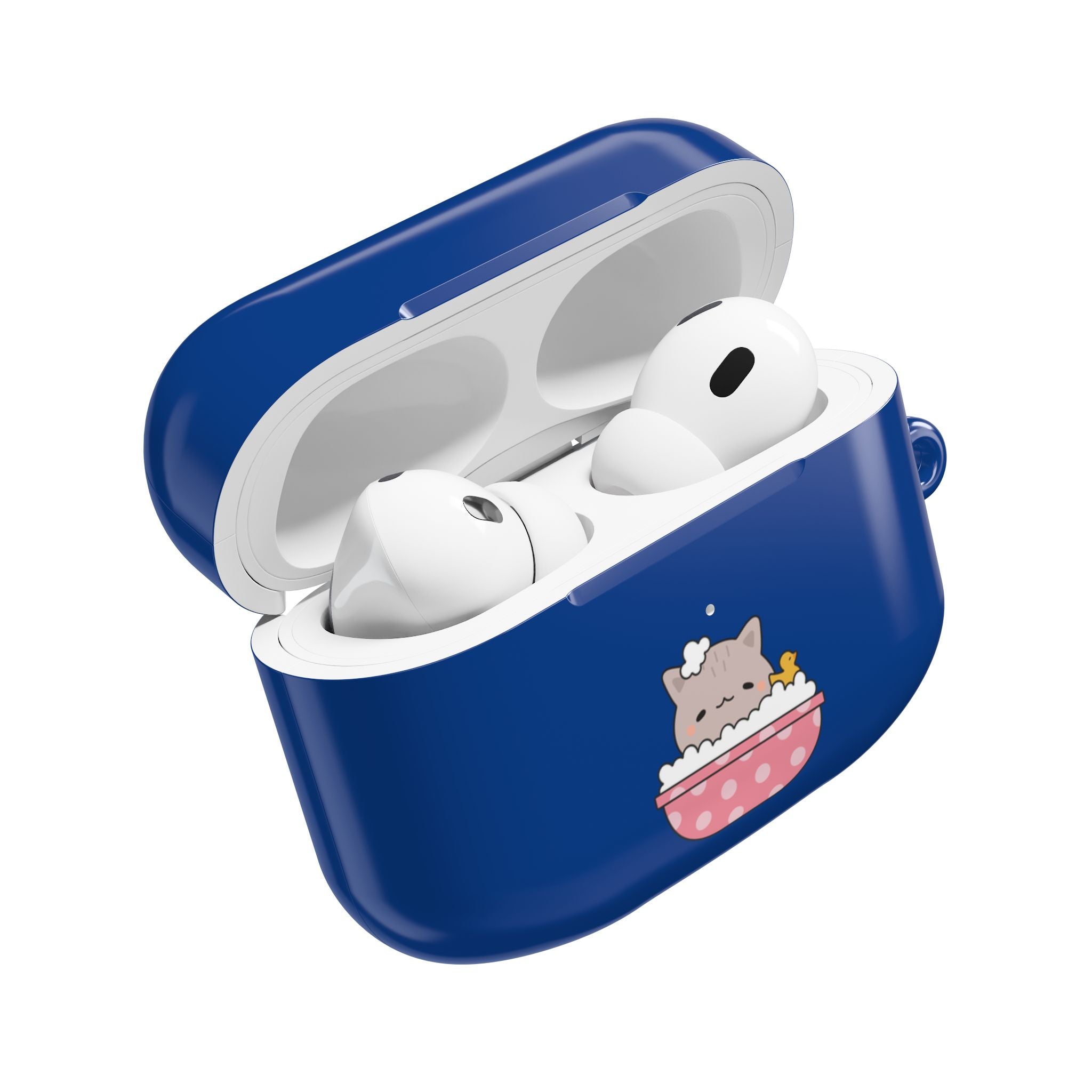 Cute Cat & Rubber Duck Bath AirPods Protective Case