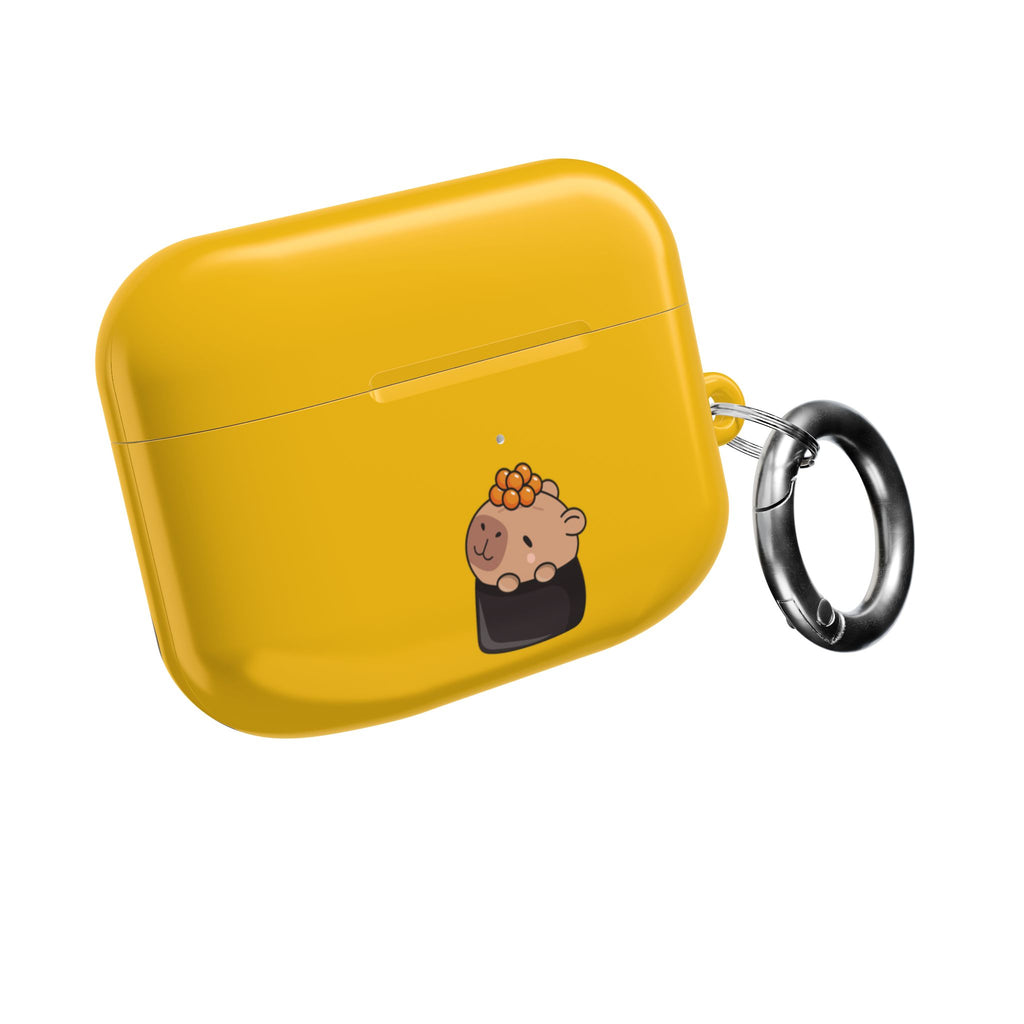 Cute Capybara and Oranges AirPods Case