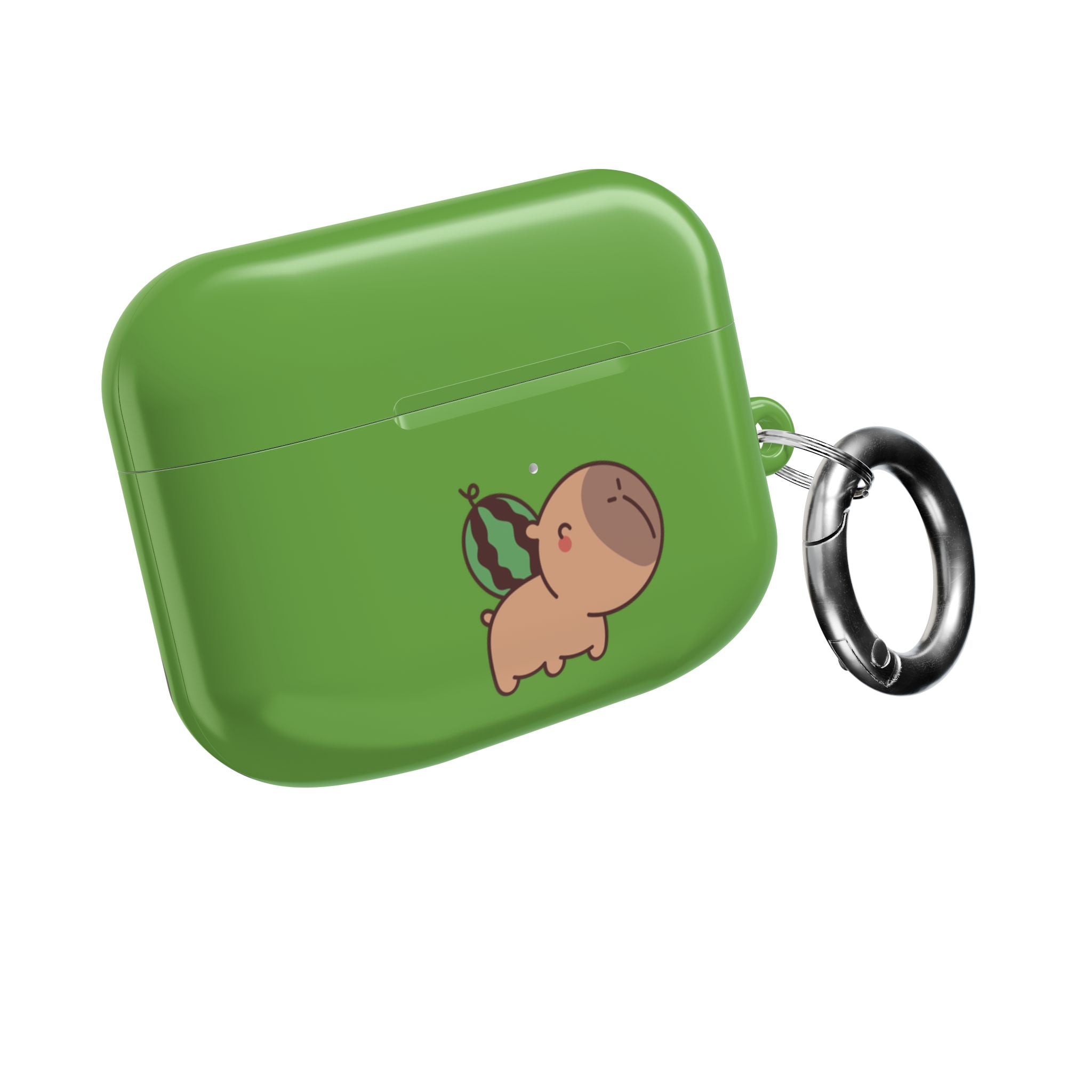 Capybara and Watermelons AirPods Case