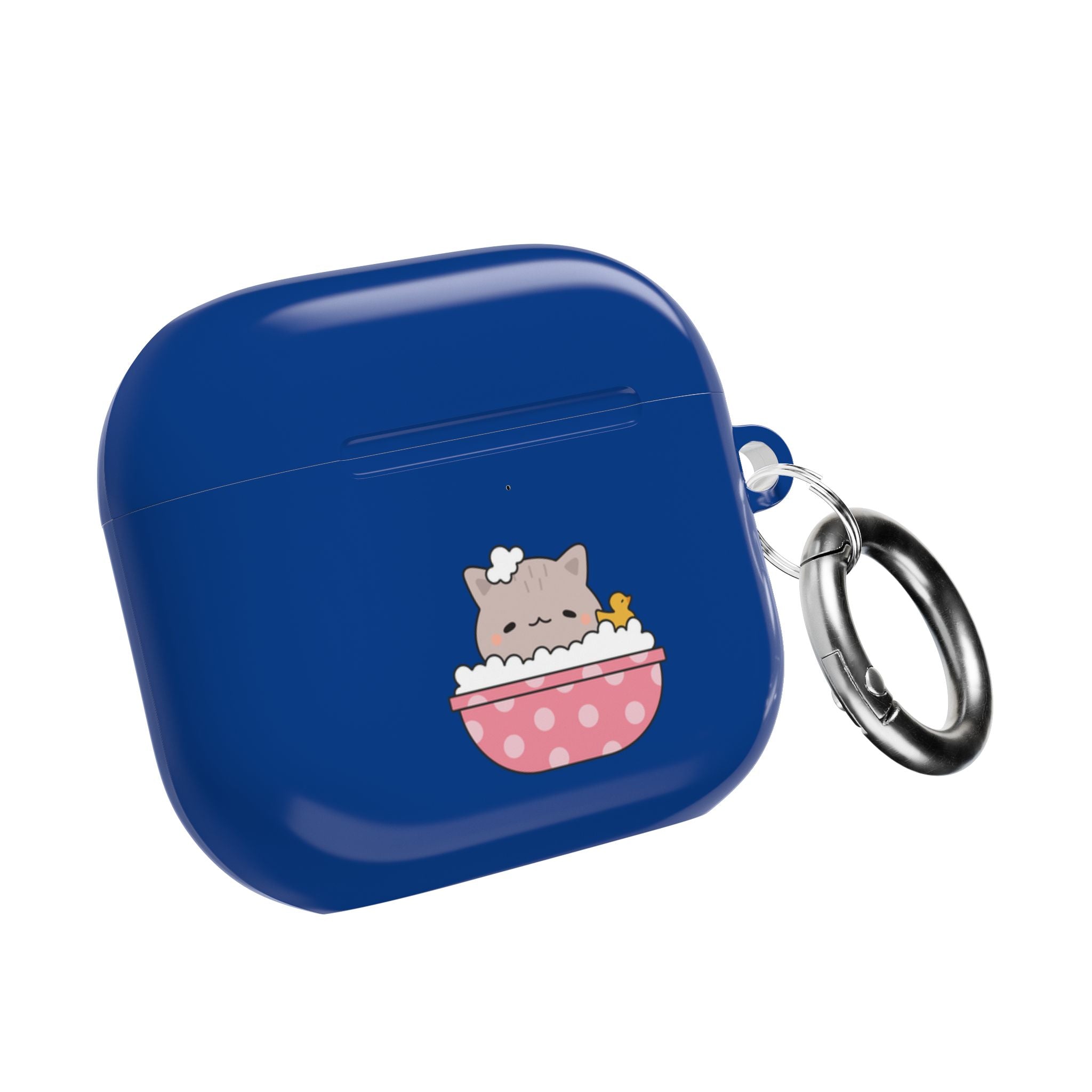 Cute Cat & Rubber Duck Bath AirPods Protective Case