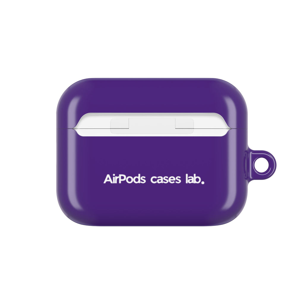 Happy Puppy Purple AirPods Case