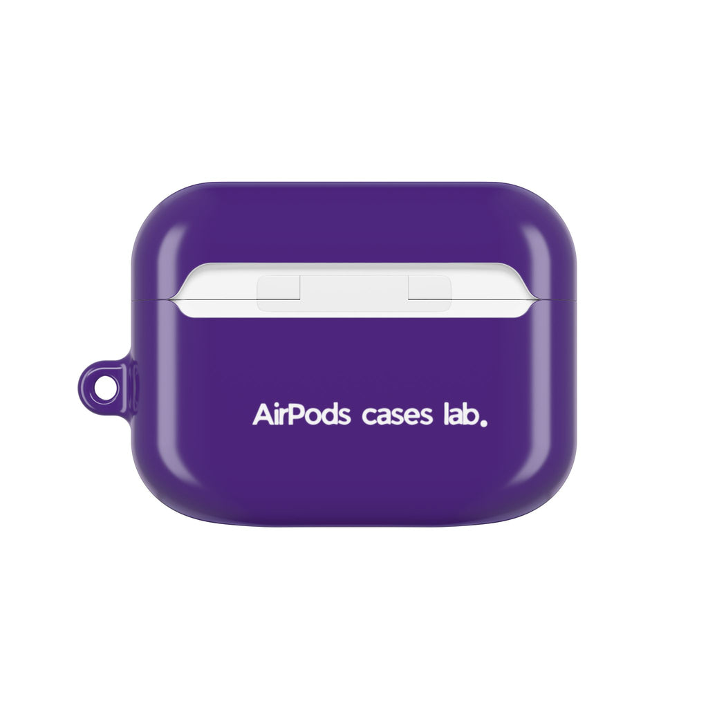 Happy Puppy Purple AirPods Case