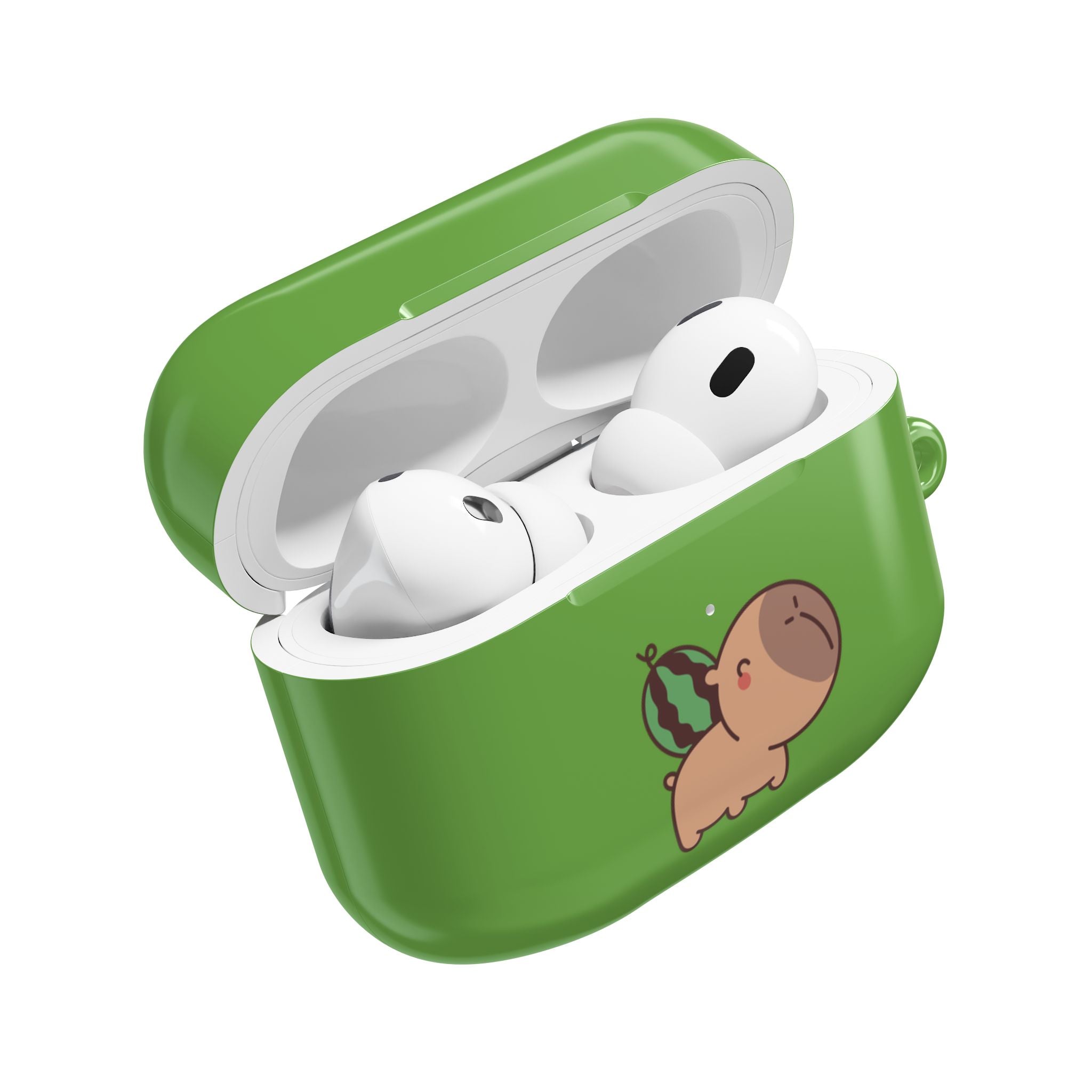 Capybara and Watermelons AirPods Case