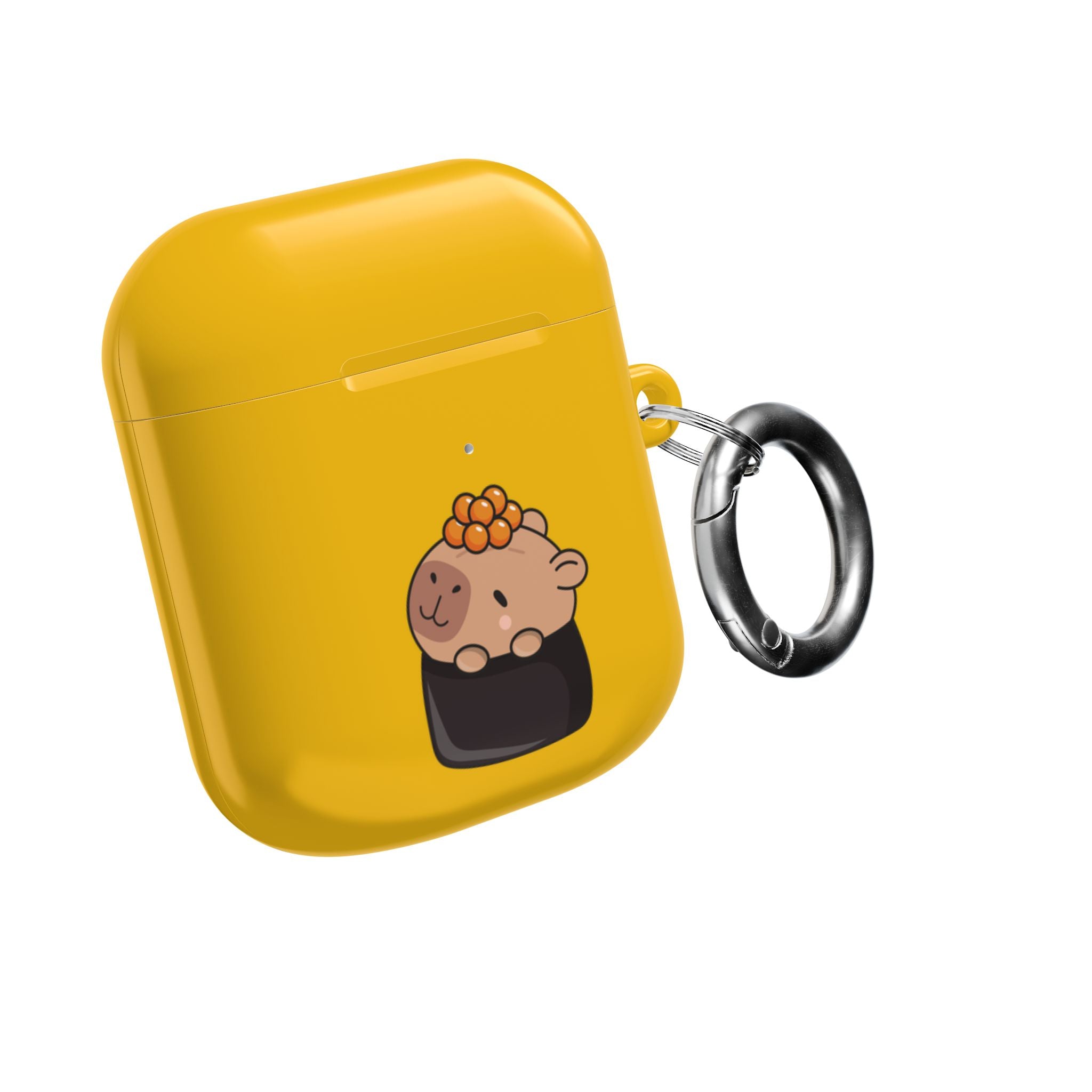 Cute Capybara and Oranges AirPods Case