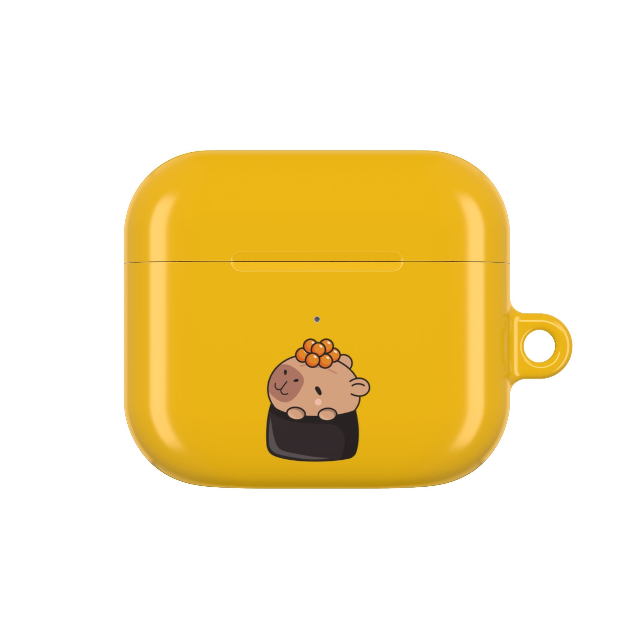 Cute Capybara and Oranges AirPods Case