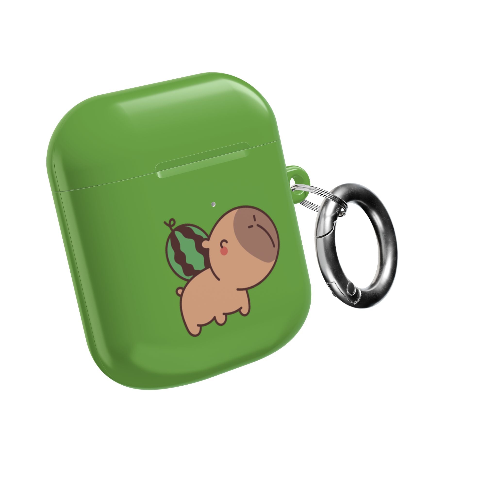 Capybara and Watermelons AirPods Case