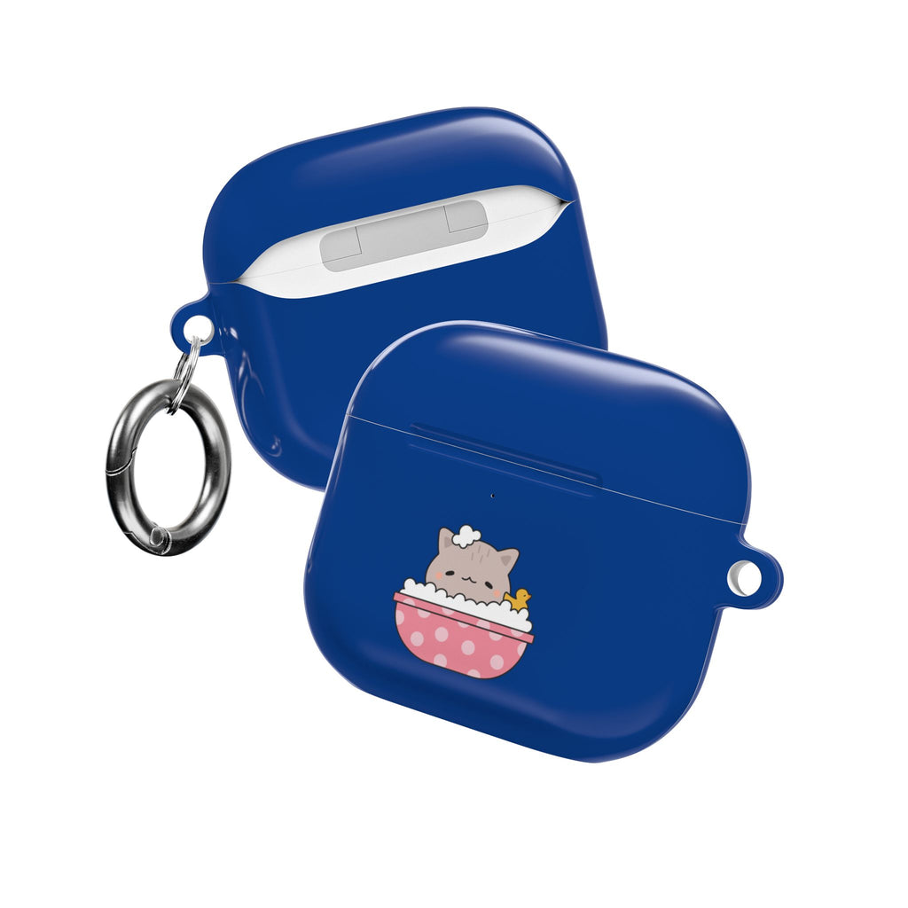 Cute Cat & Rubber Duck Bath AirPods Protective Case