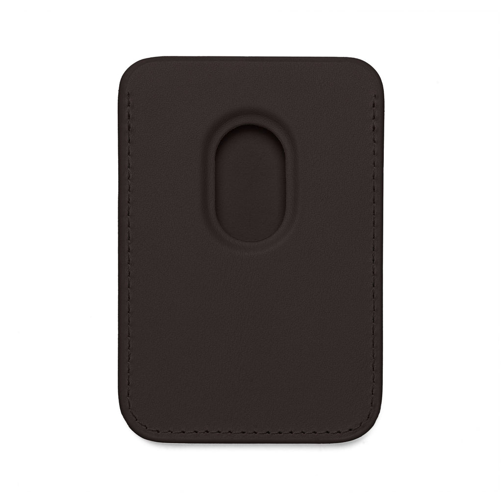 MagSafe Vegan Card Wallet — Cute Cat Bubble Bath Design