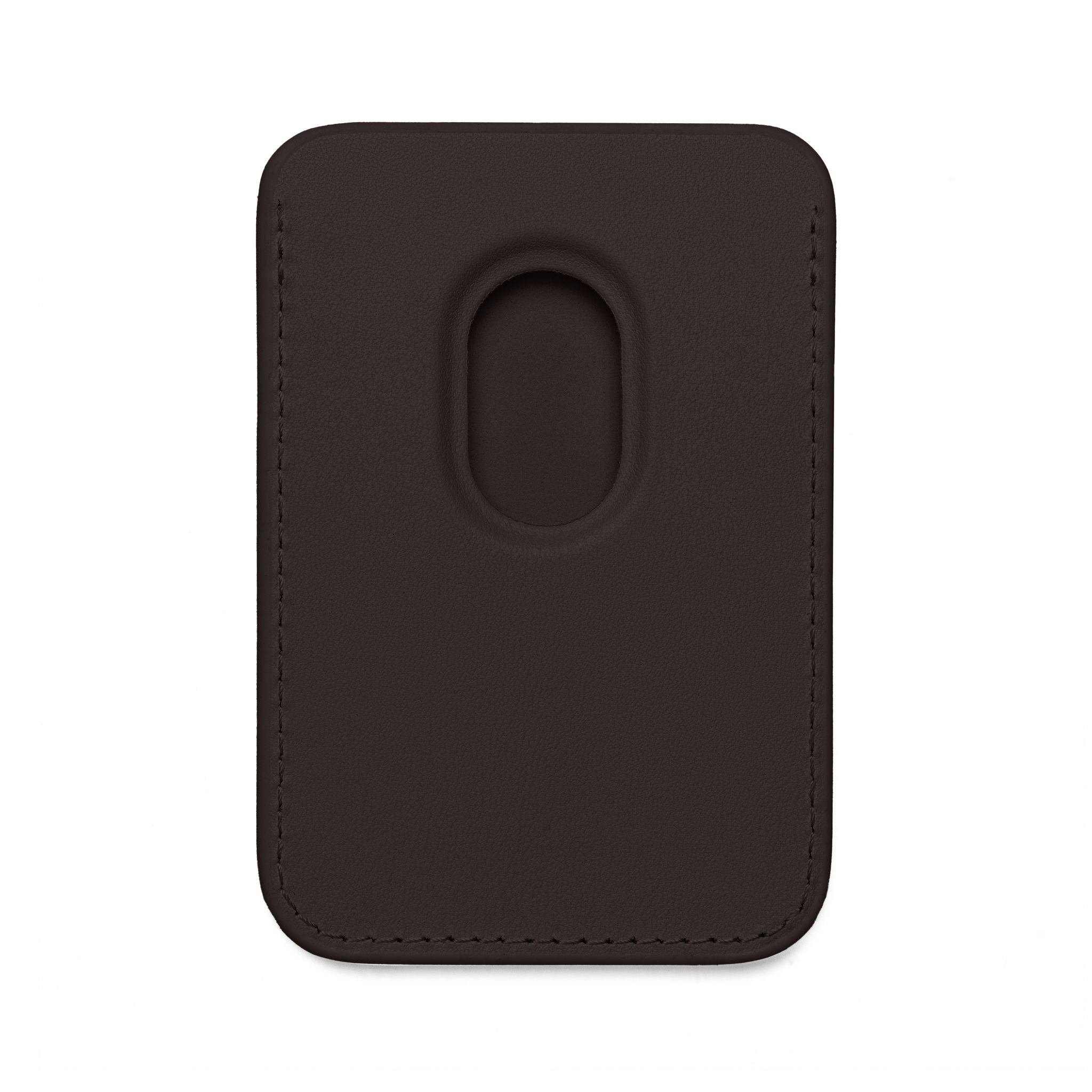 MagSafe Vegan Card Wallet — Cute Cat Bubble Bath Design