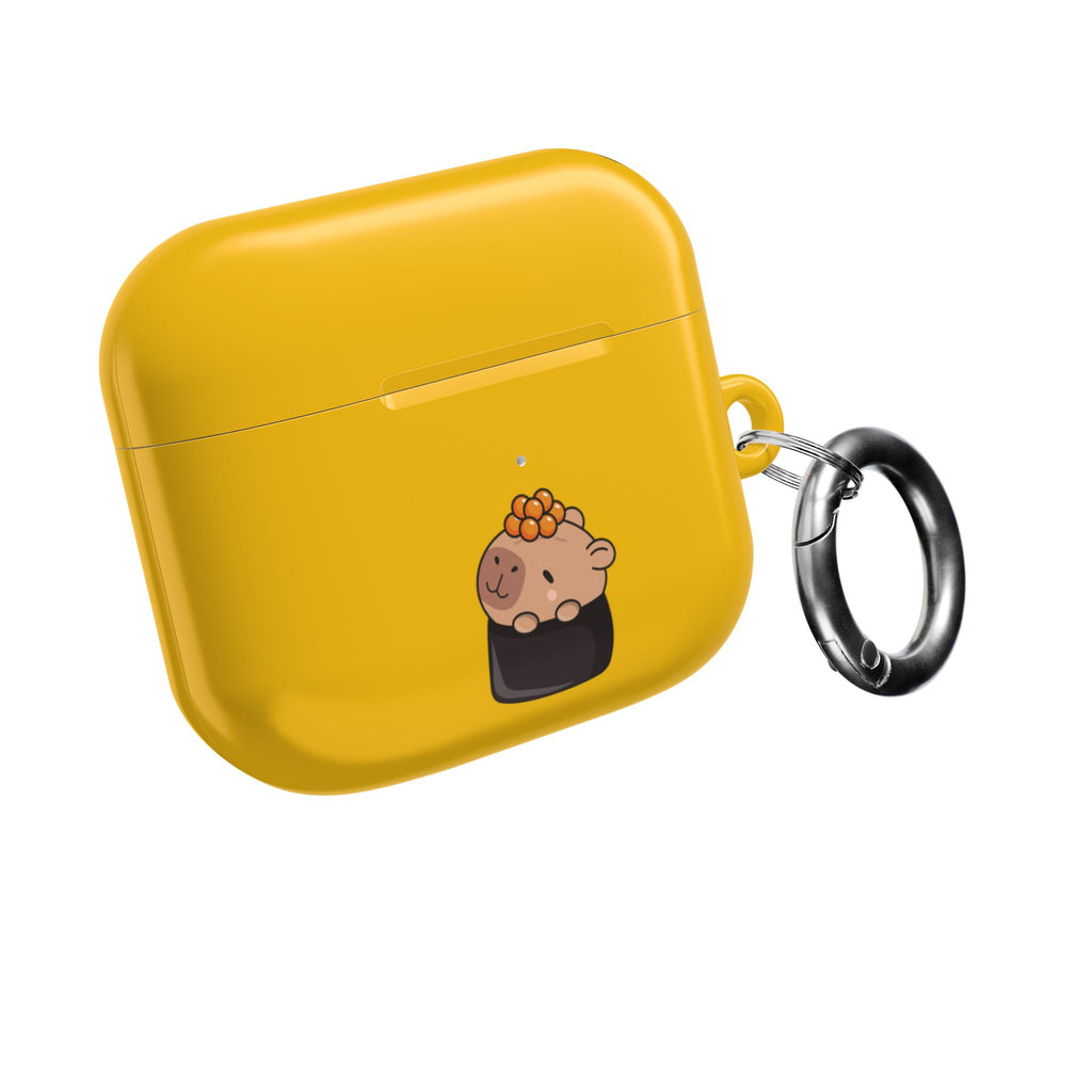Cute Capybara and Oranges AirPods Case