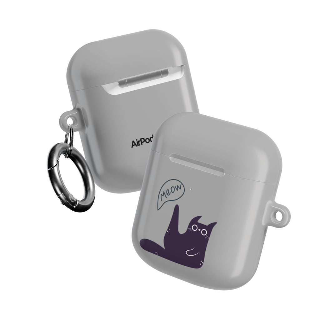 AirPods case with a Meowing Cat Kawaii