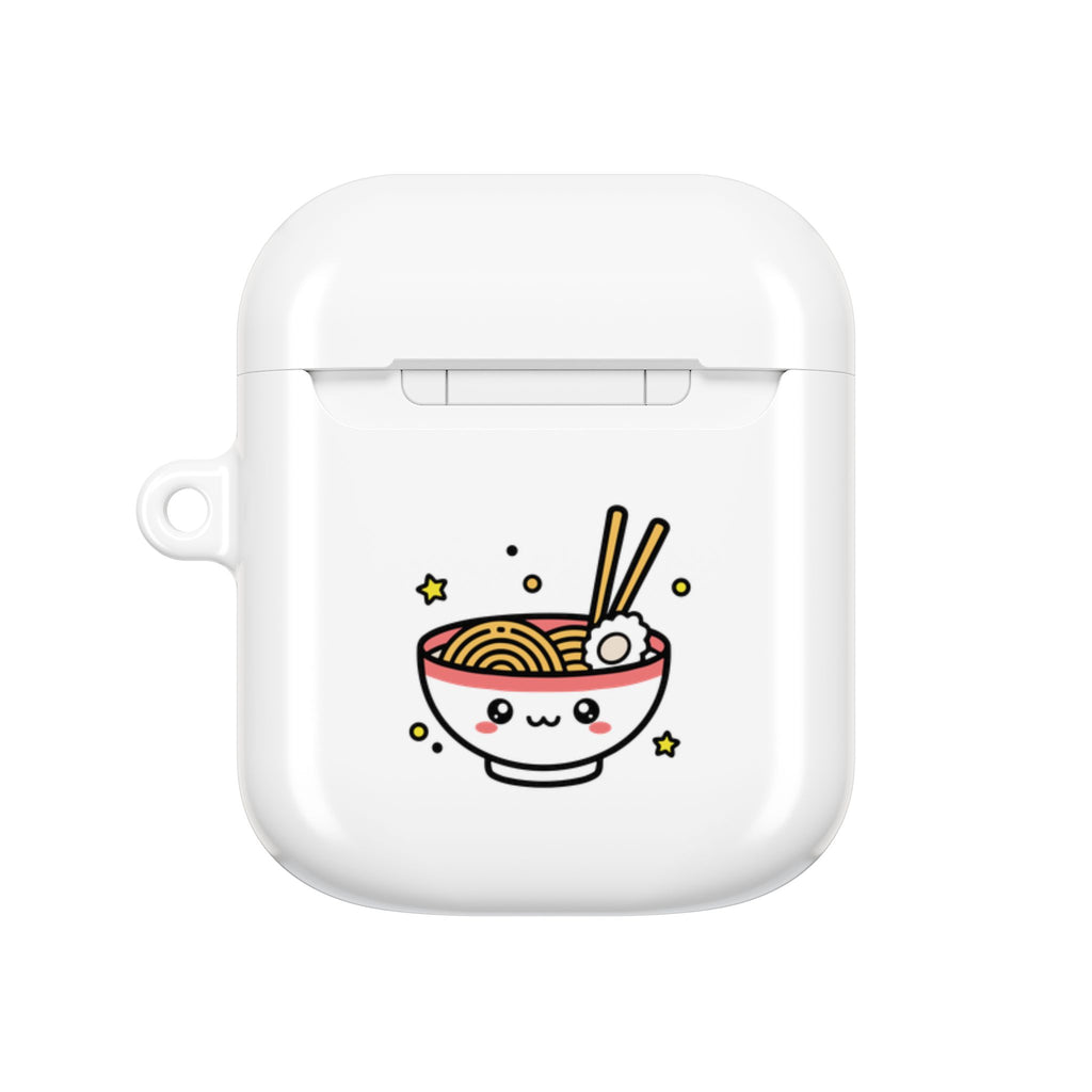 Kawaii Cat & Ramen Design AirPods Case Protective Wireless Earbud Cover