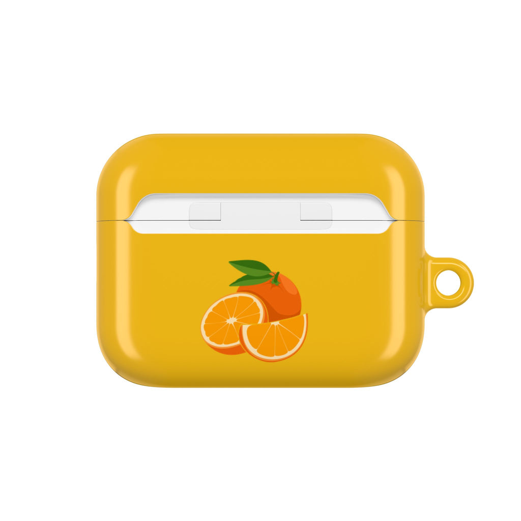 Cute Capybara and Oranges AirPods Case
