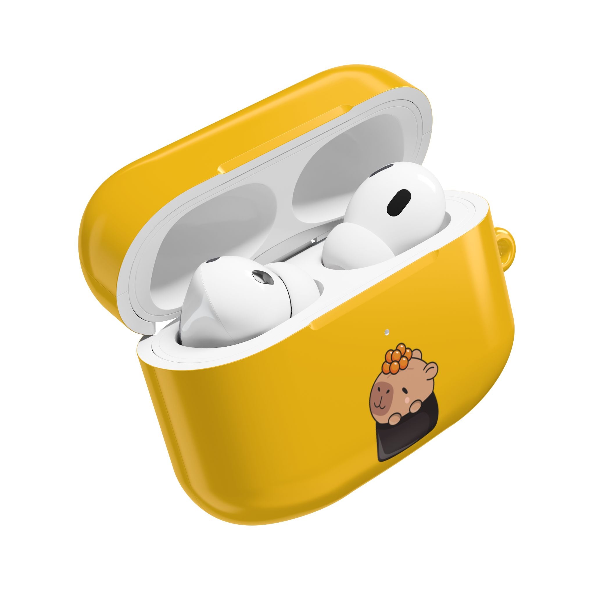 Cute Capybara and Oranges AirPods Case