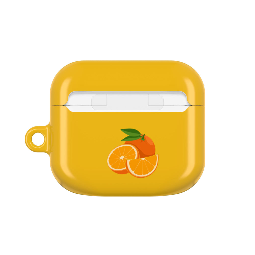 Cute Capybara and Oranges AirPods Case