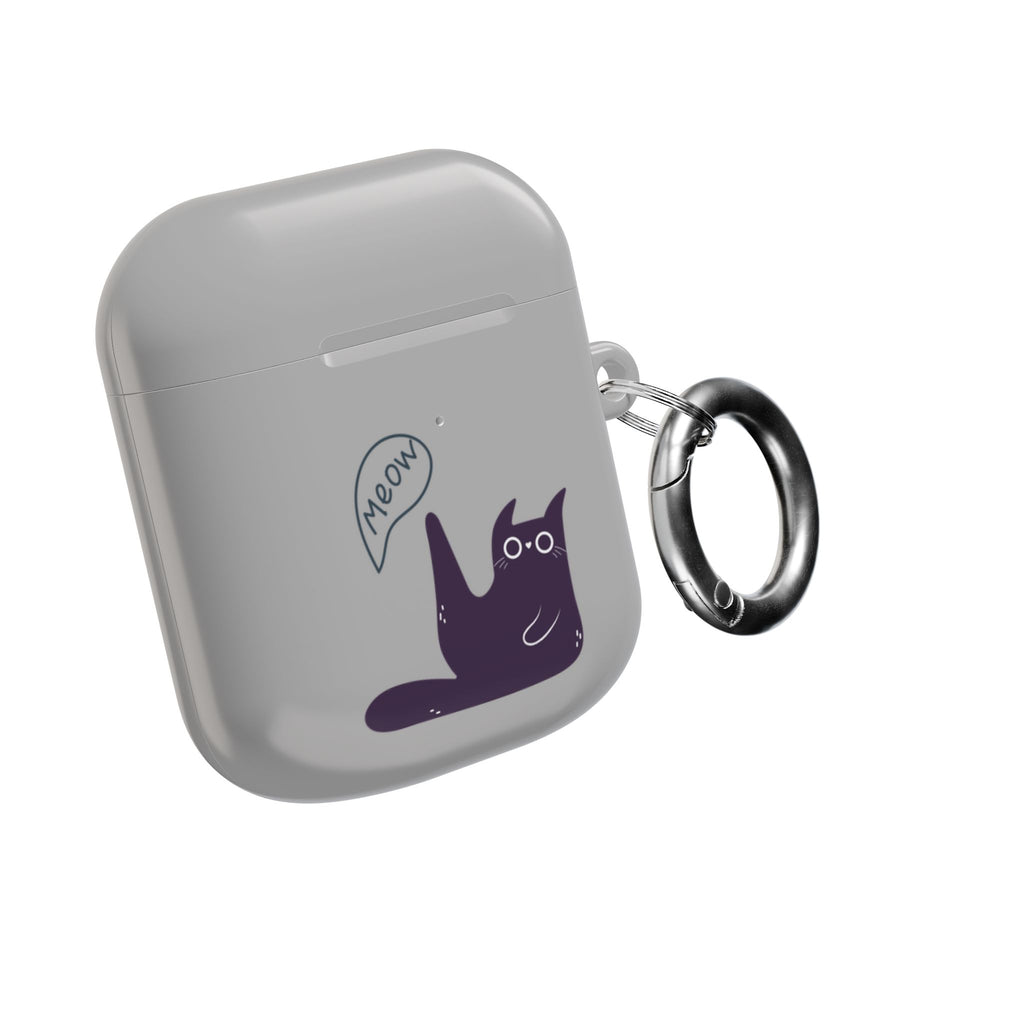 AirPods case with a Meowing Cat Kawaii