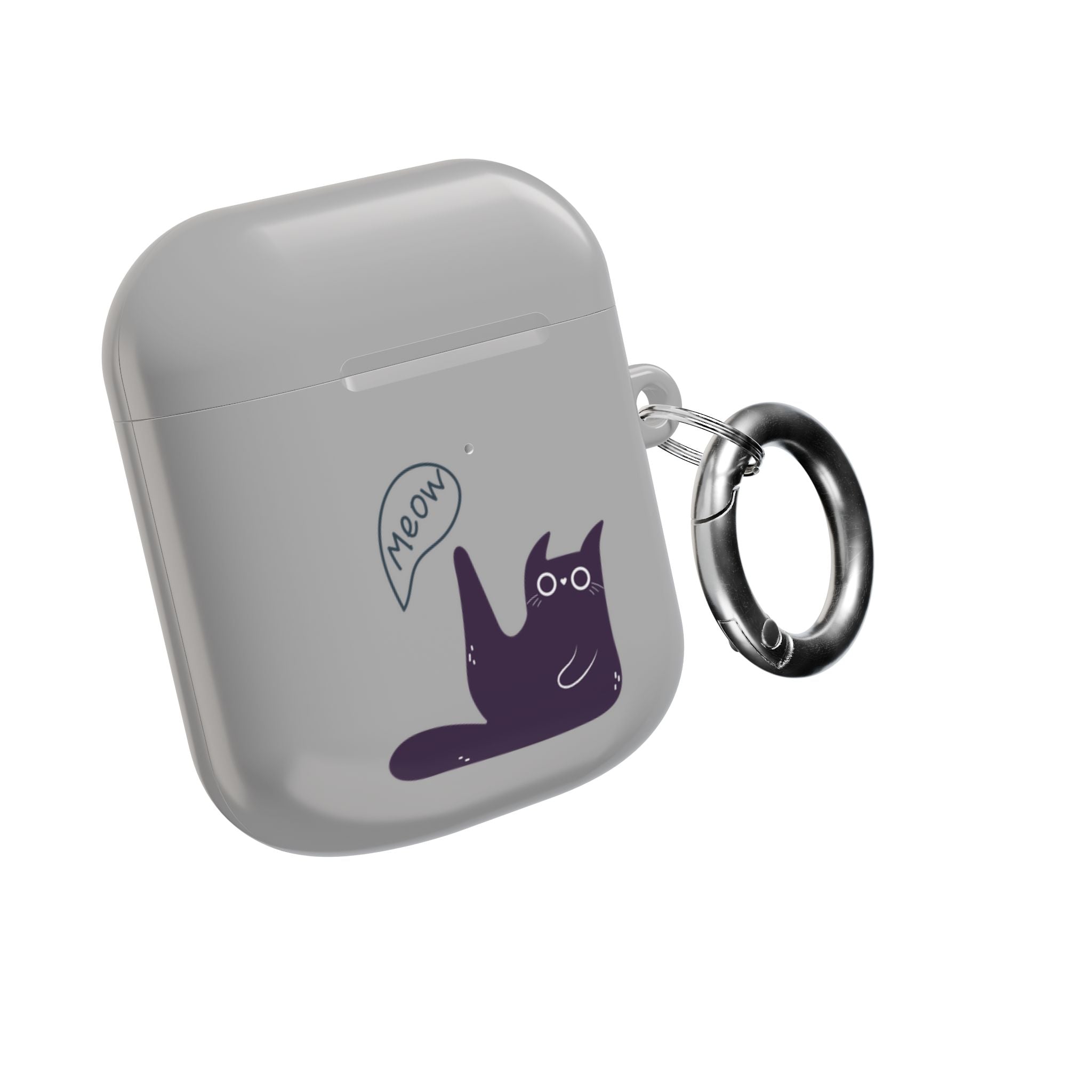 AirPods case with a Meowing Cat Kawaii